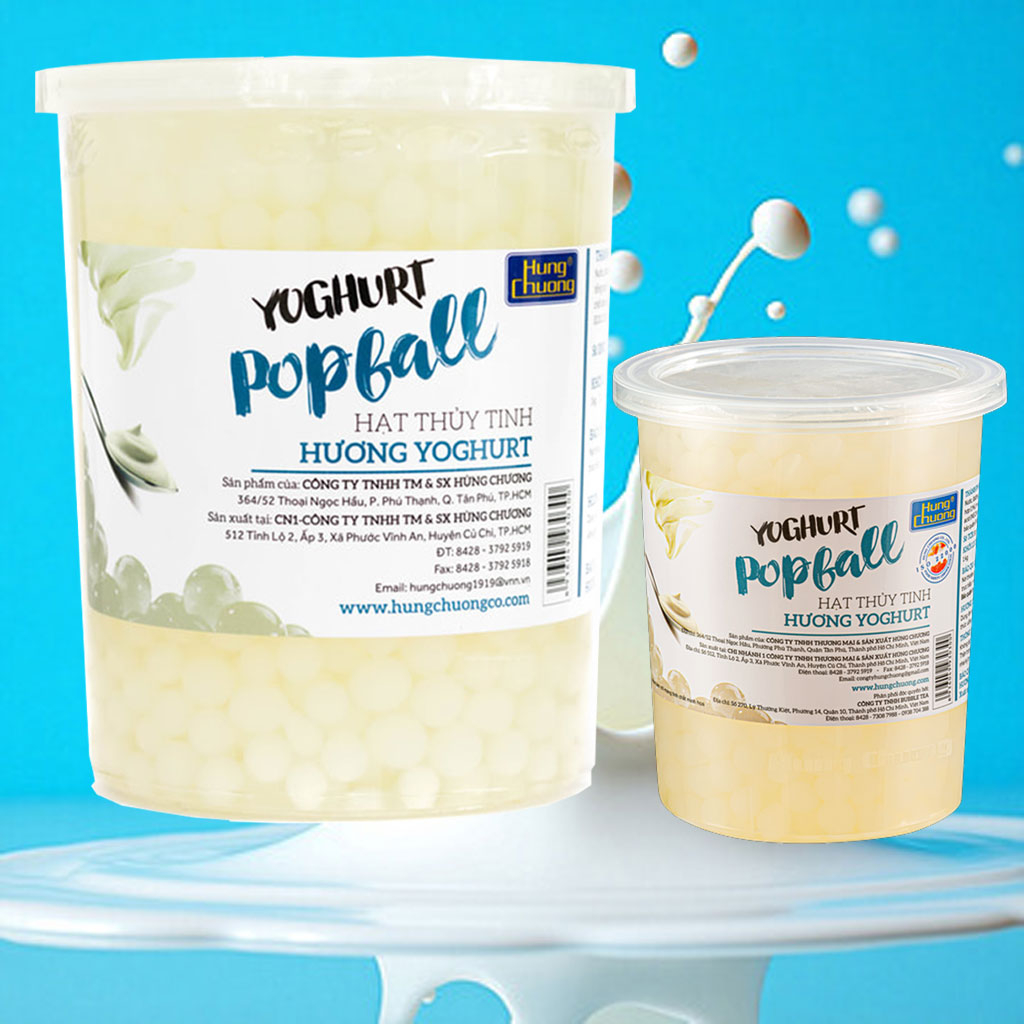 Hạt Thủy Tinh Hùng Chương Yoghut 1Kg