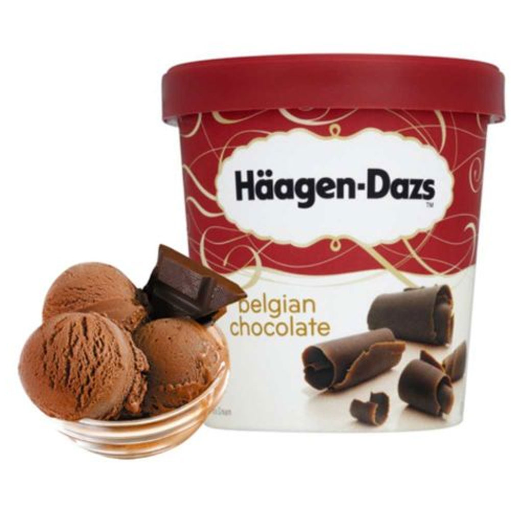 Kem sôcôla Bỉ Häagen-Dazs Belgian Chocolate 100ml F118928