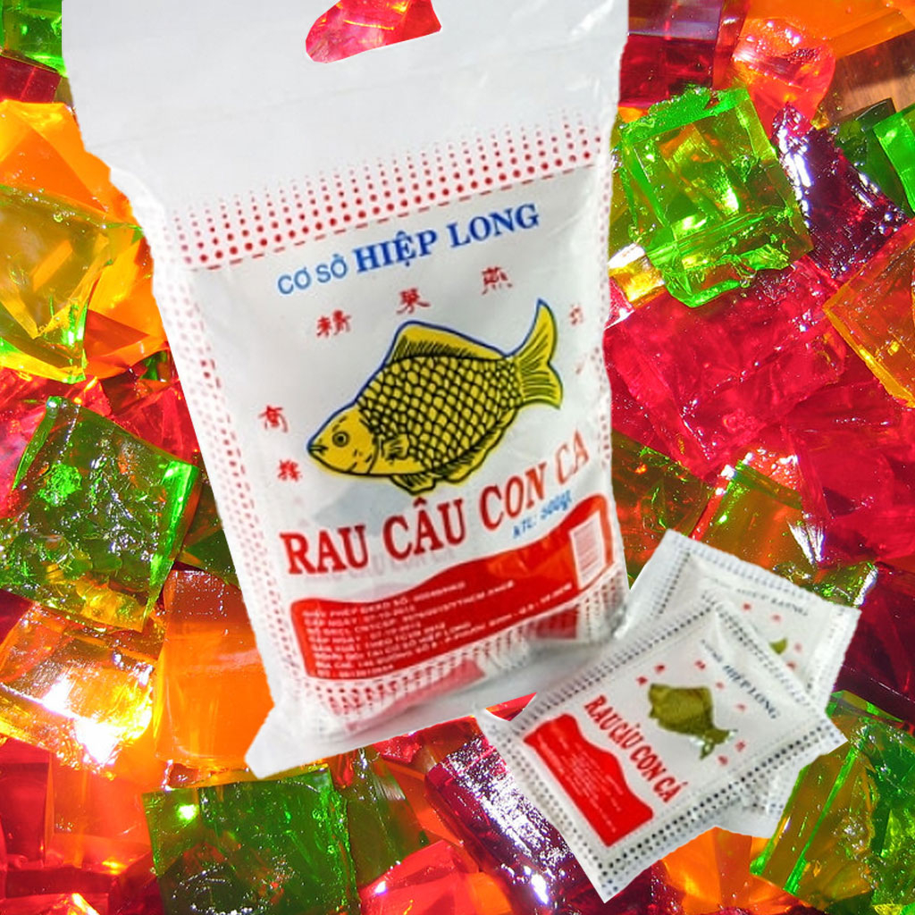 Bột Rau Câu Con Cá Giòn Hiệp Long 25gr
