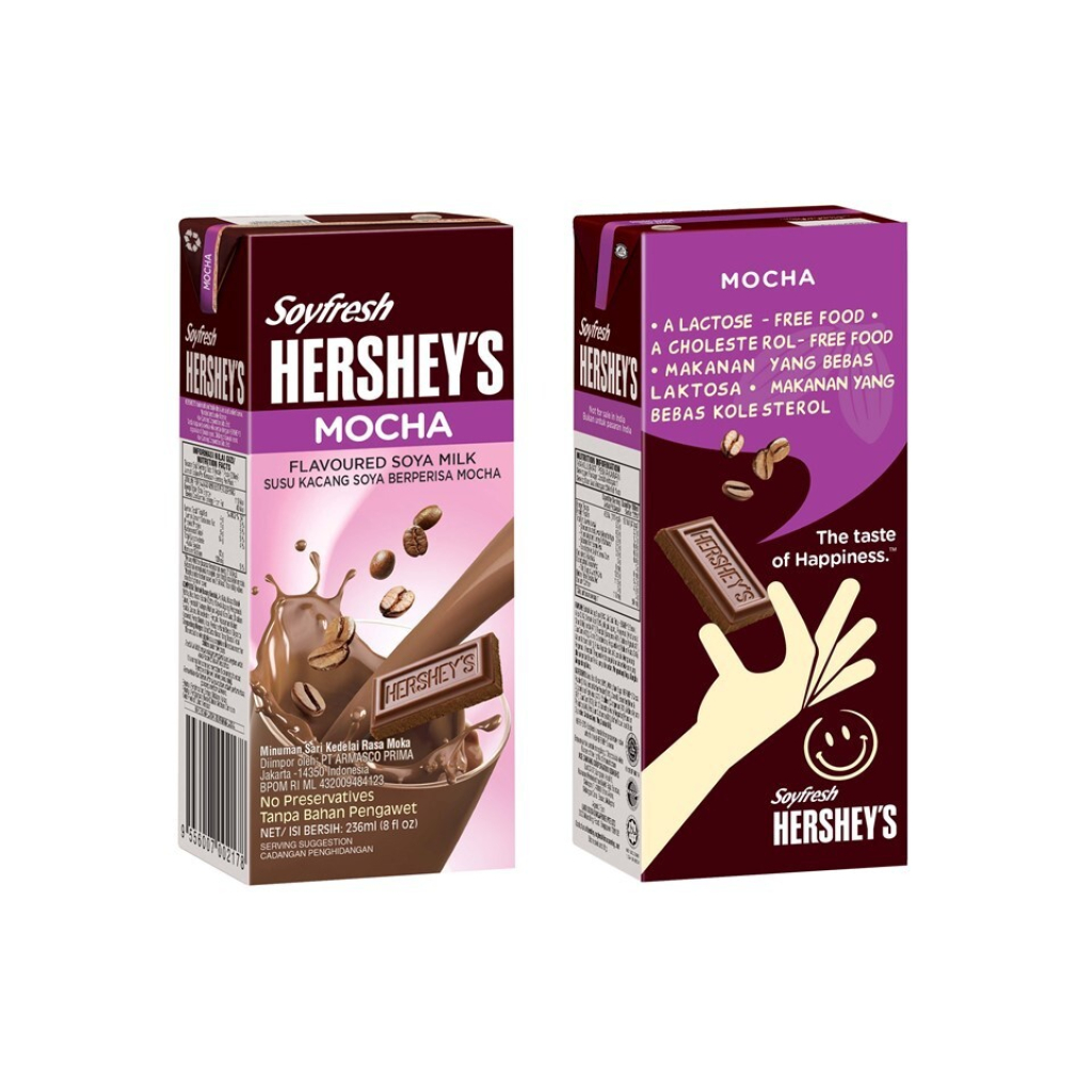 Sữa Đậu Nành Vị Mocha Hershey's 236ml