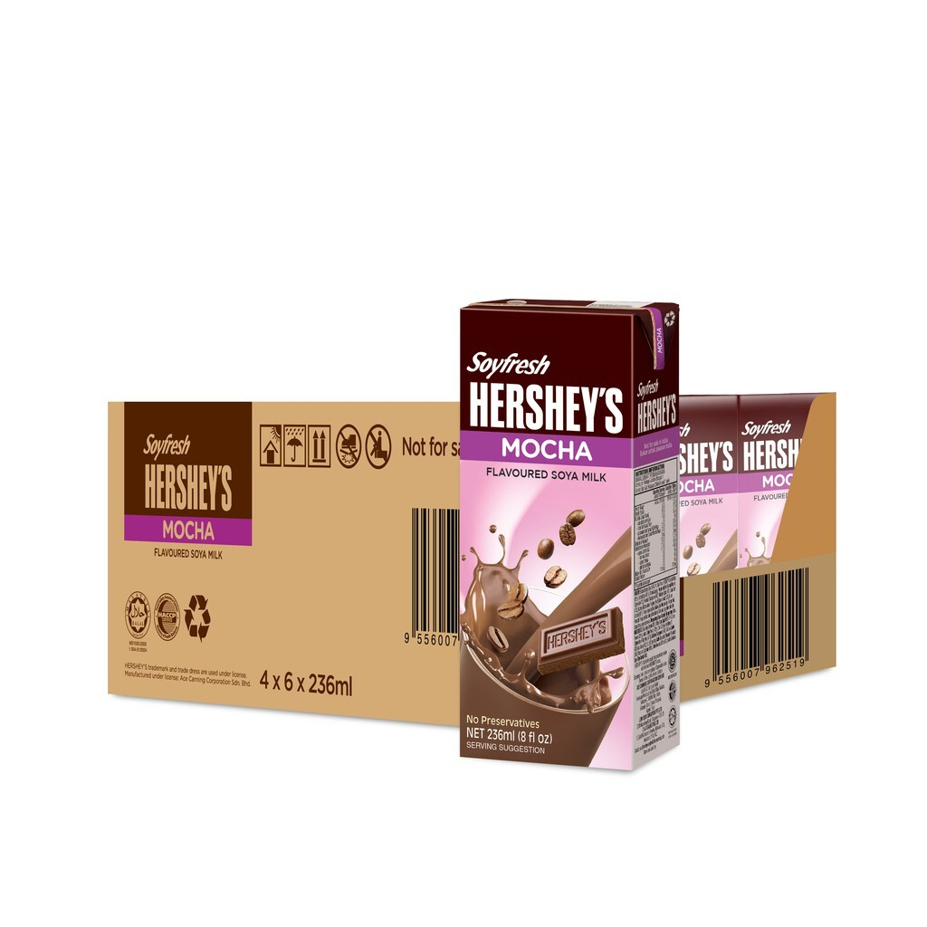 Sữa Đậu Nành Vị Mocha Hershey's 236ml