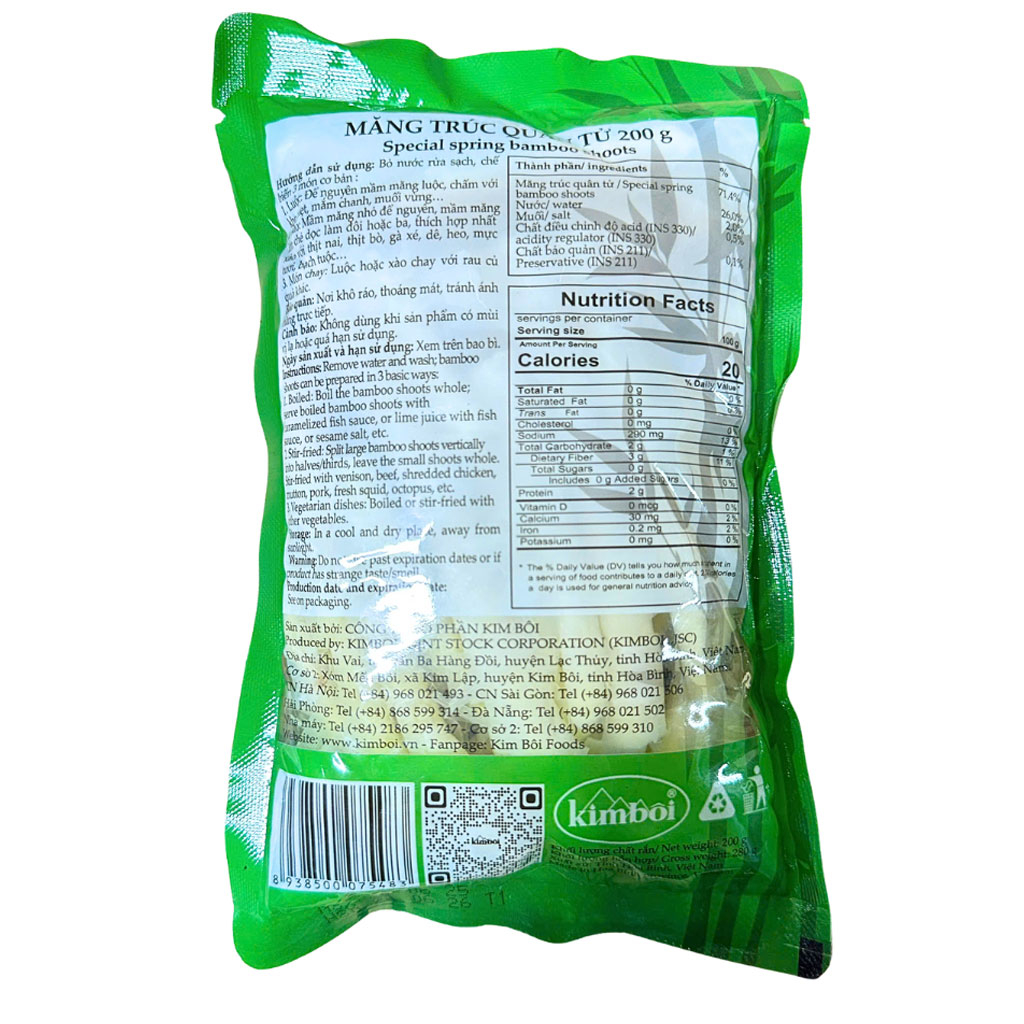 Măng Trúc Quân Tử 200g