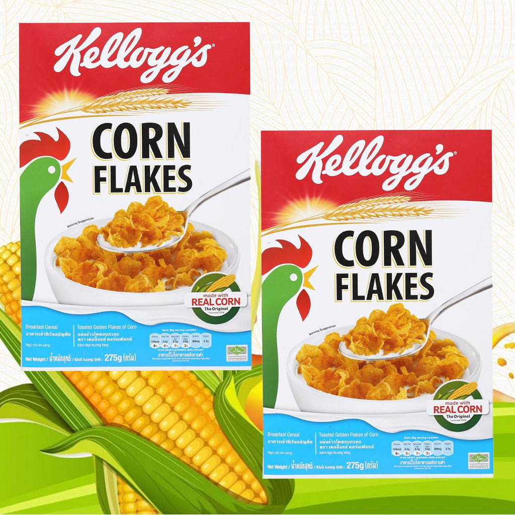 Ngũ cốc dinh dưỡng Kellogg's Corn Flakes 275g