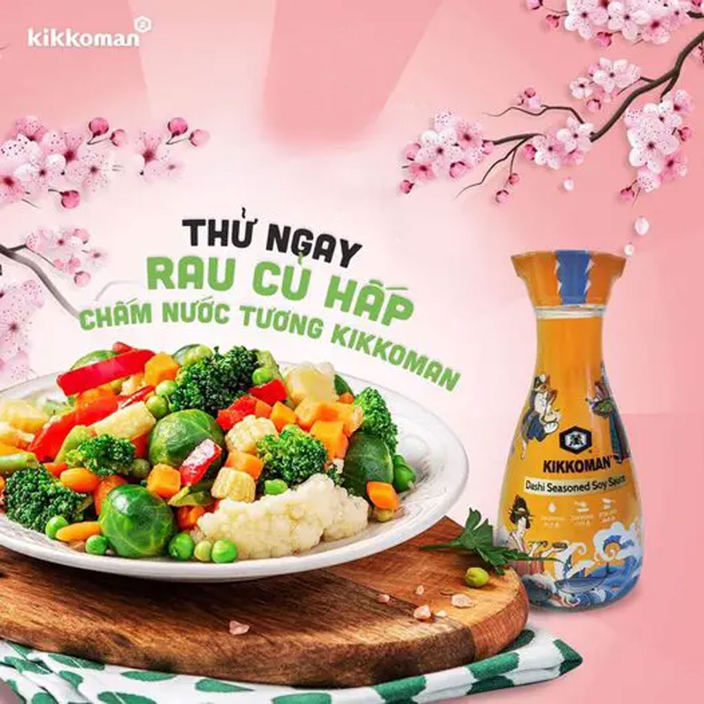 Nước tương vị Dashi Kikkoman 150ml