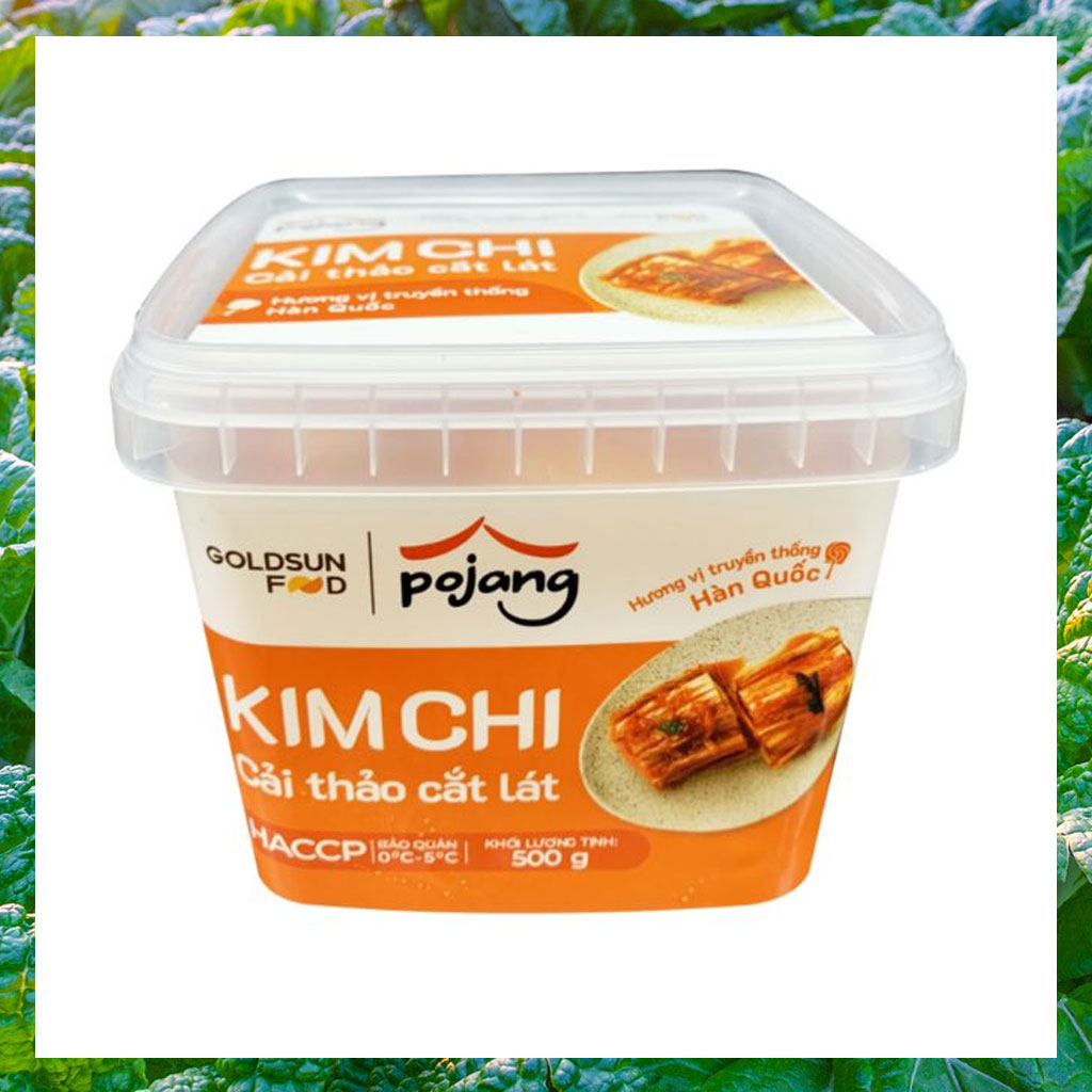 Kim Chi Cải Thảo Cắt Lát Goldsun 500g