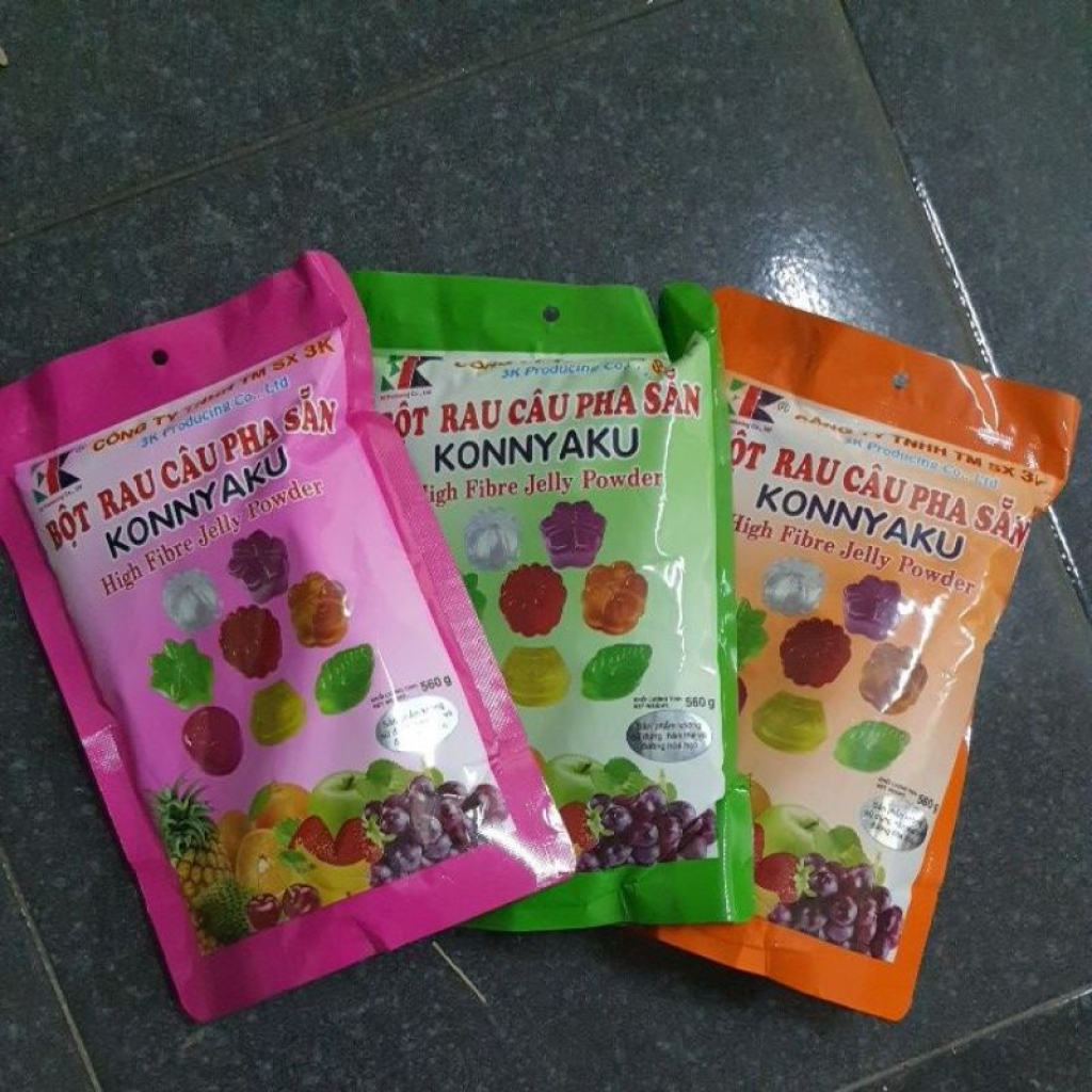 Bột rau câu pha sẵn Konnyaku 560g