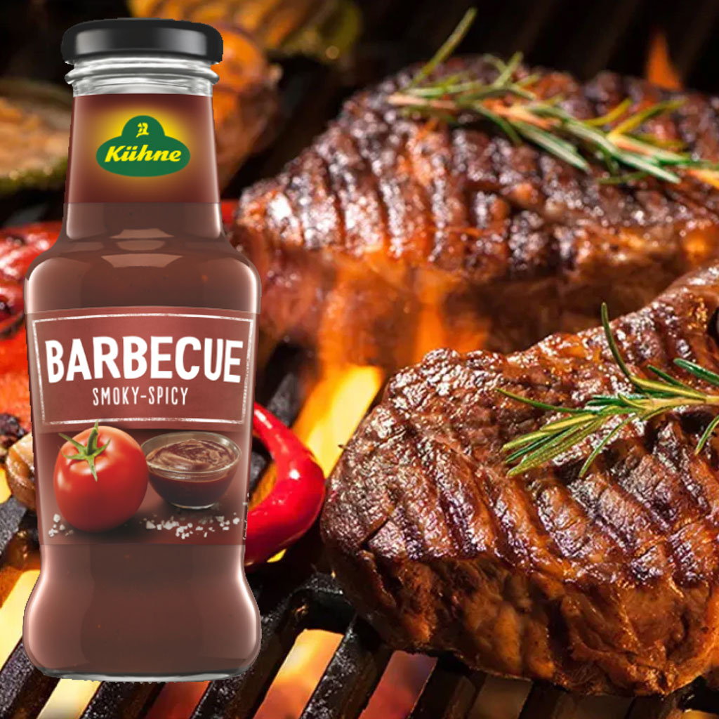 Sốt nướng Kuehne Barbecue Smoky Spicy 250ml F119861