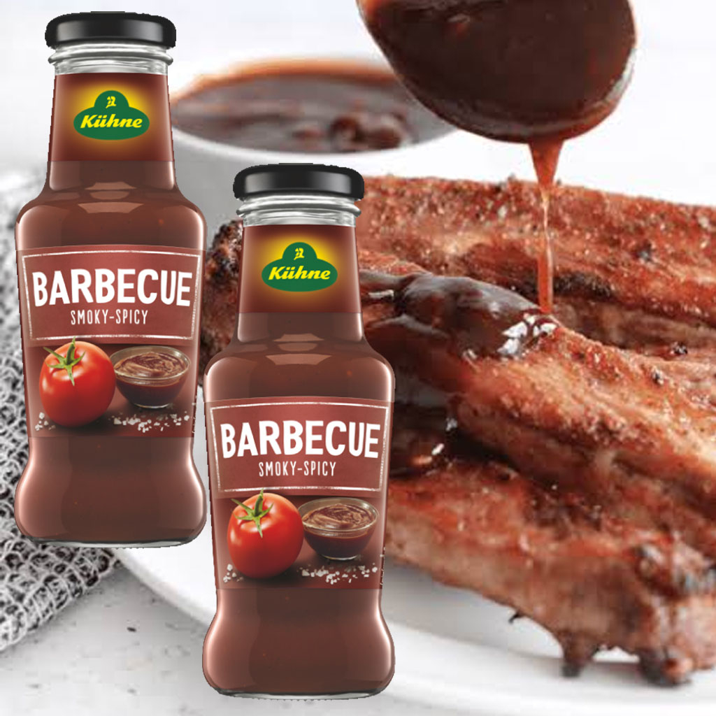 Sốt nướng Kuehne Barbecue Smoky Spicy 250ml F119861