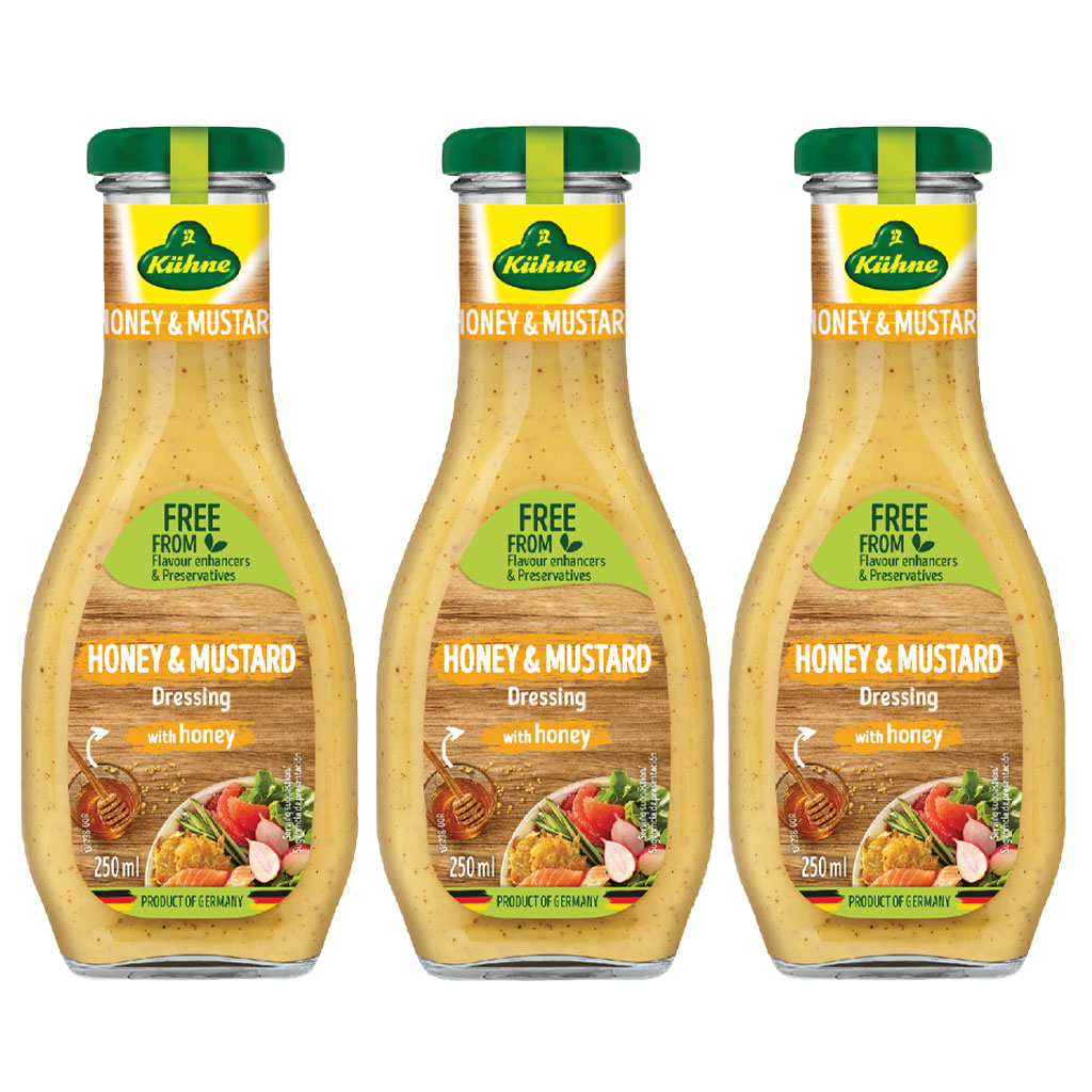 Sốt salad vị mật ong Kuehne Honey & Mustard 250ml F122462