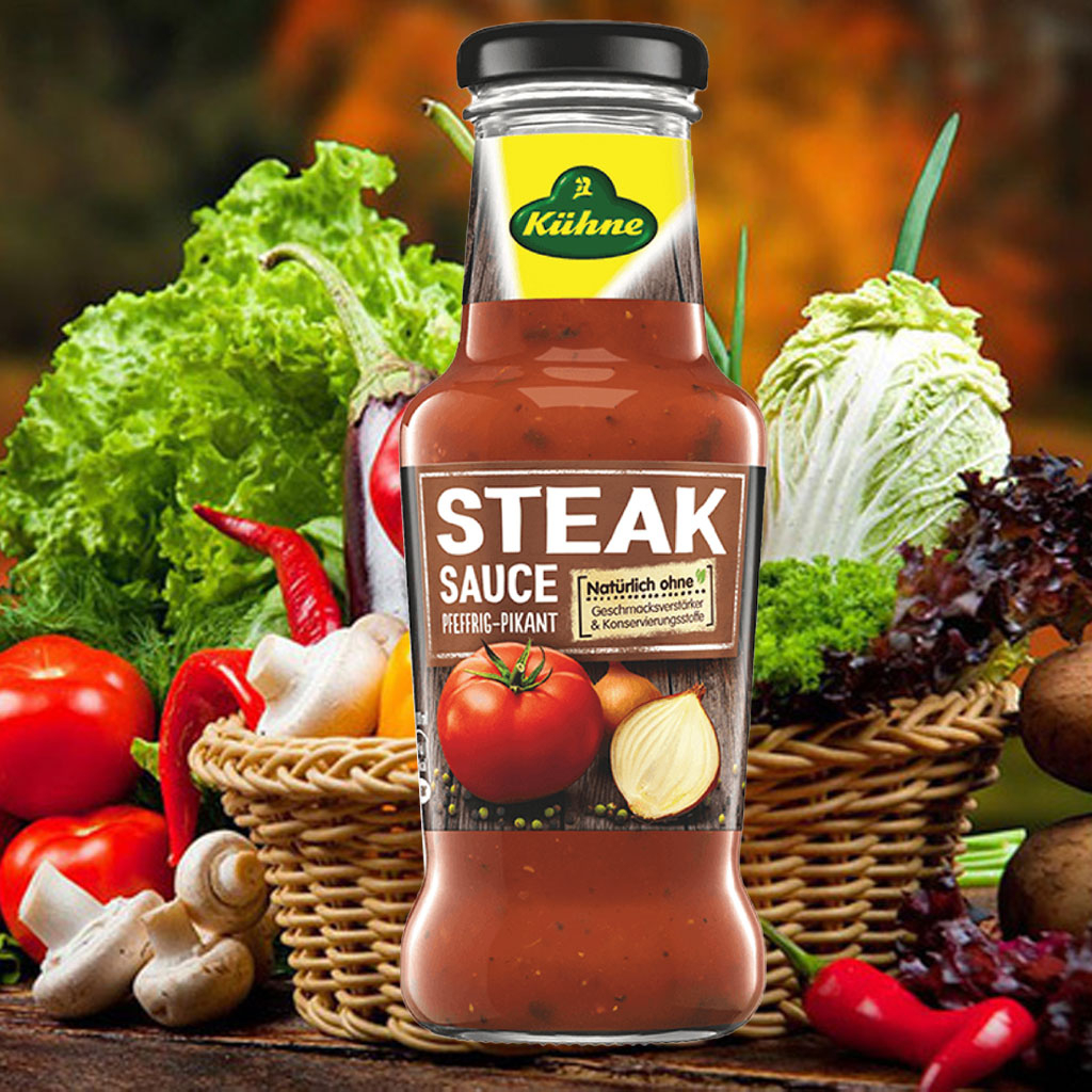 Sốt Kuehne Steak Sauce Peppery Piquant 250ml F119862