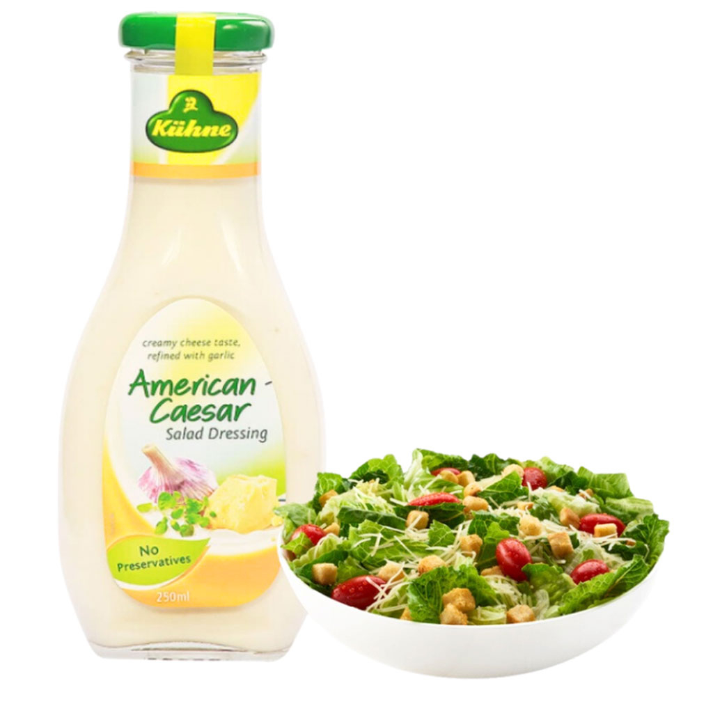 Sốt salad kiểu Mỹ Kuehne American Ceasar Dressing 250ml F119857