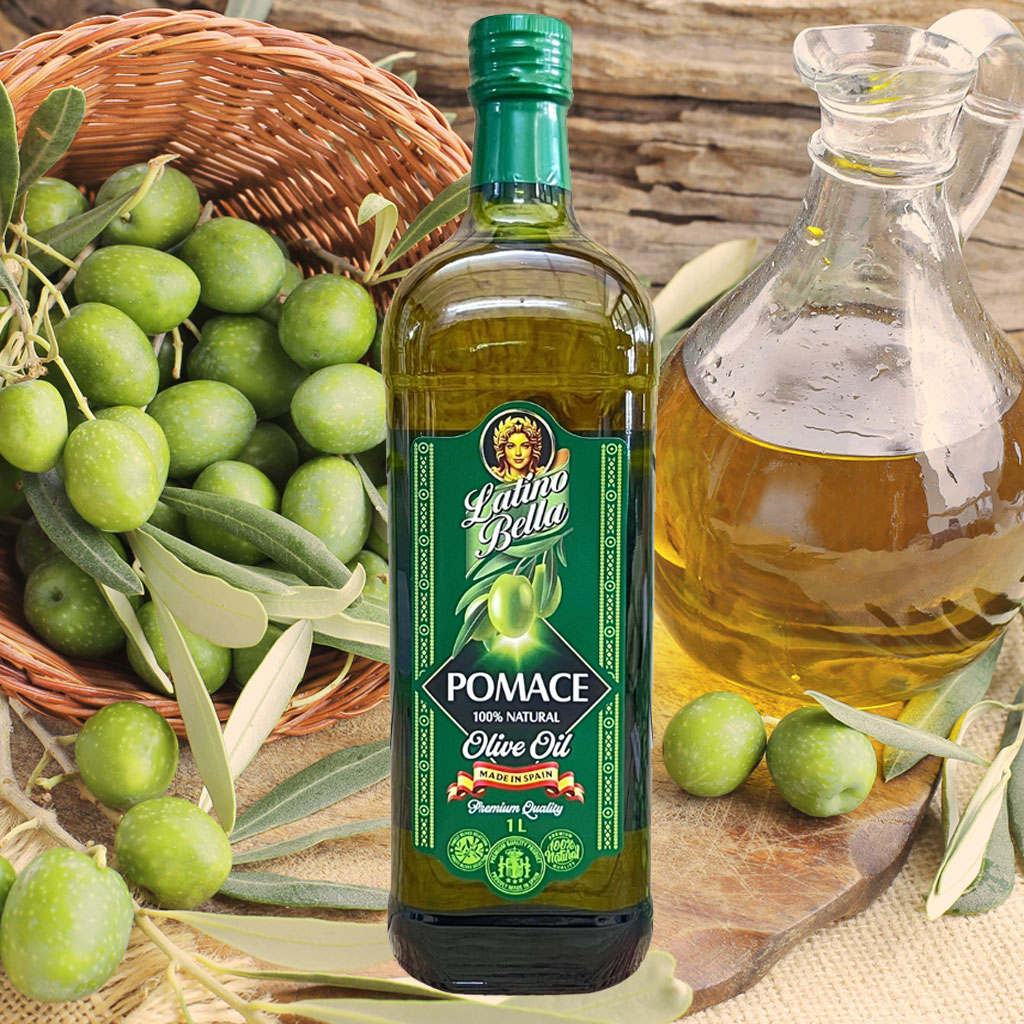 Dầu Ô Liu Latino Bella Pomace 100% Natural Olive Oil 1L F122252
