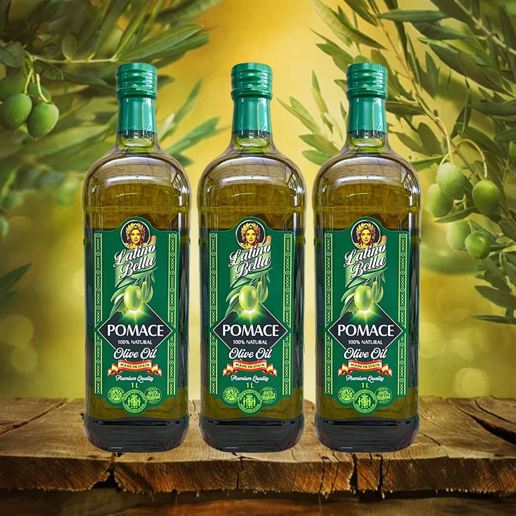 Dầu Ô Liu Latino Bella Pomace 100% Natural Olive Oil 1L F122252