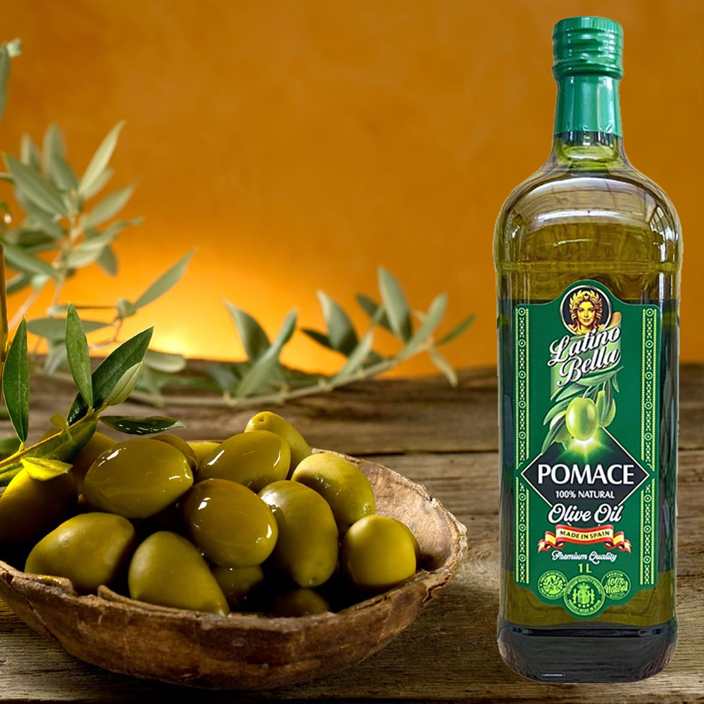 Dầu Ô Liu Latino Bella Pomace 100% Natural Olive Oil 1L F122252