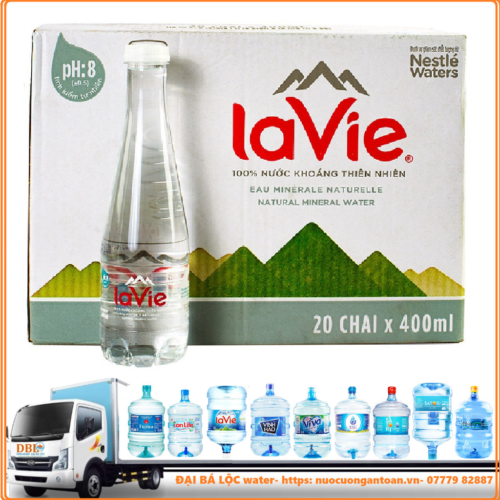 Nước khoáng Lavie Premium 400ml