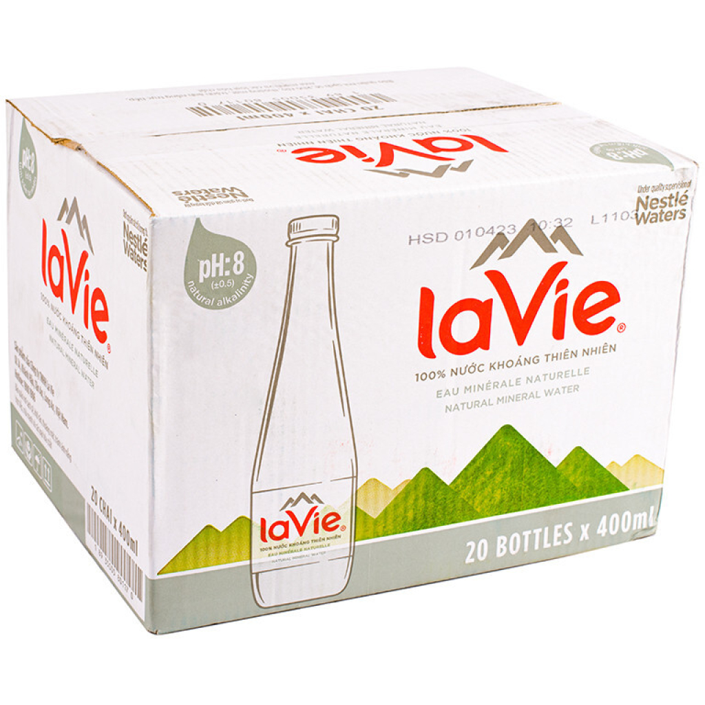 Nước khoáng Lavie Premium 400ml