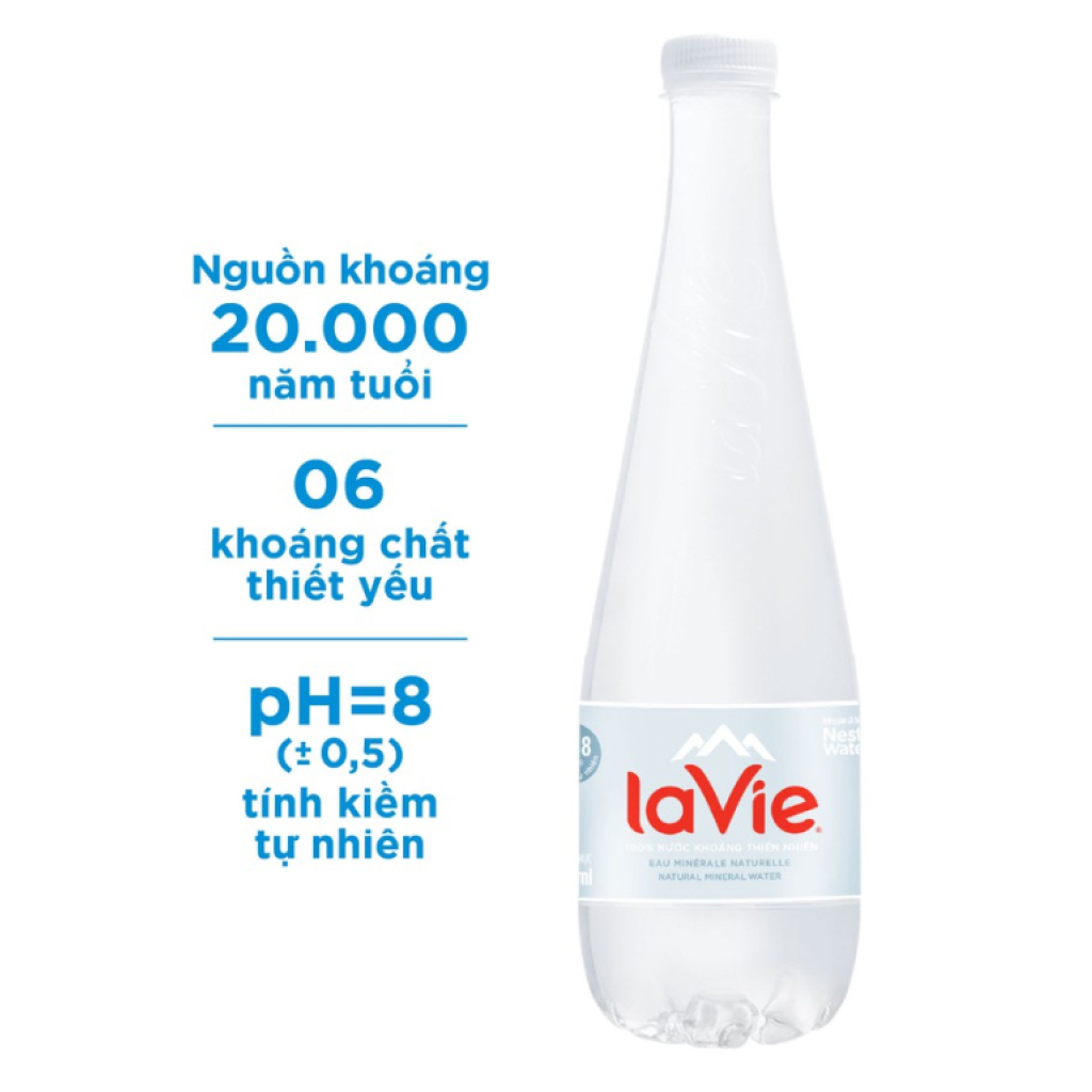 Nước khoáng Lavie Premium 400ml