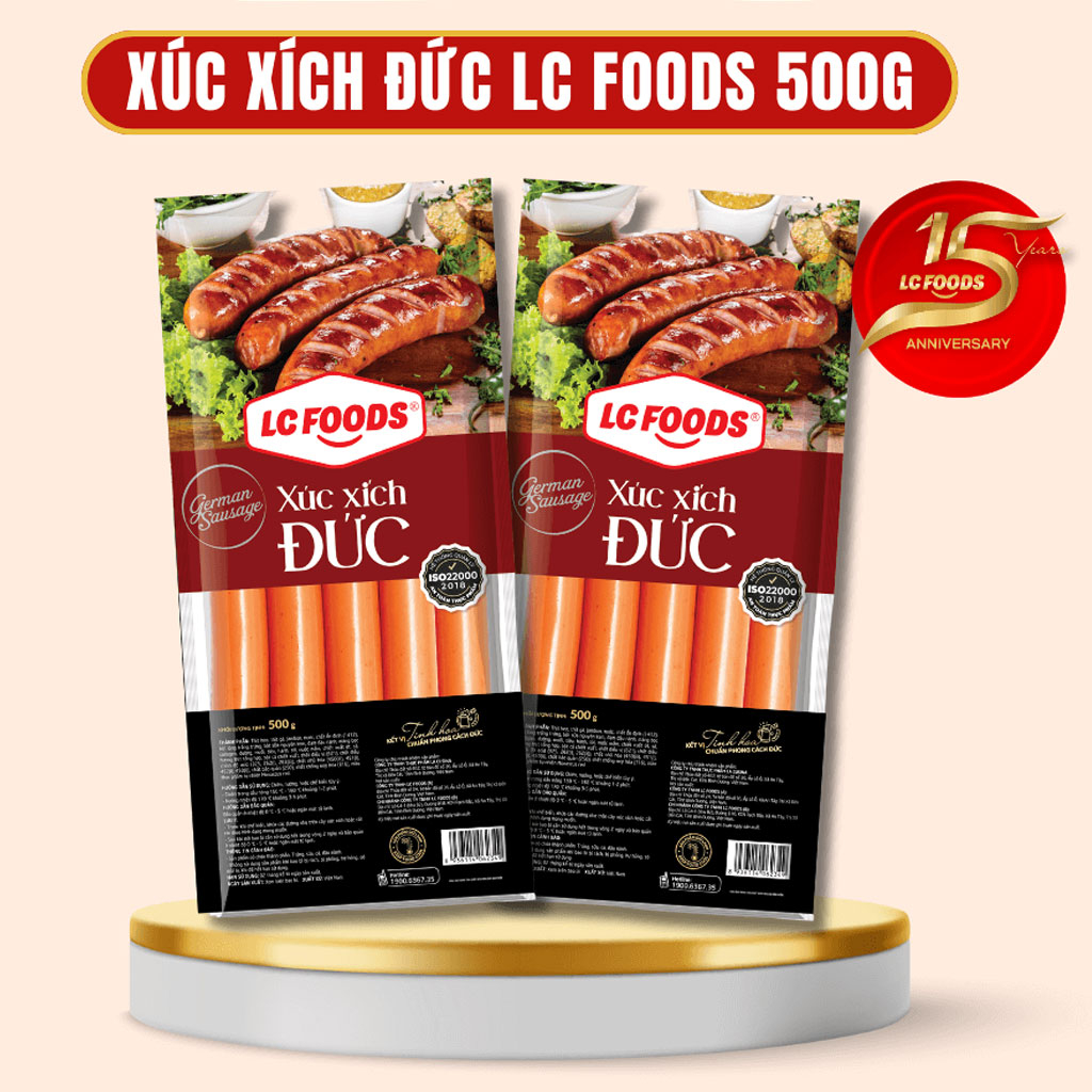 Xúc xích Đức LC Foods 500g