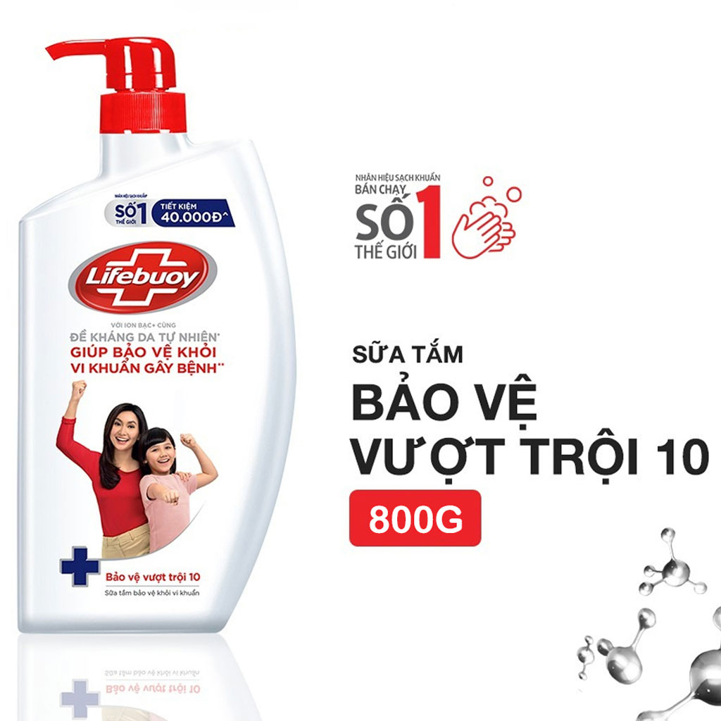 Sữa tắm Lifebuoy 800g