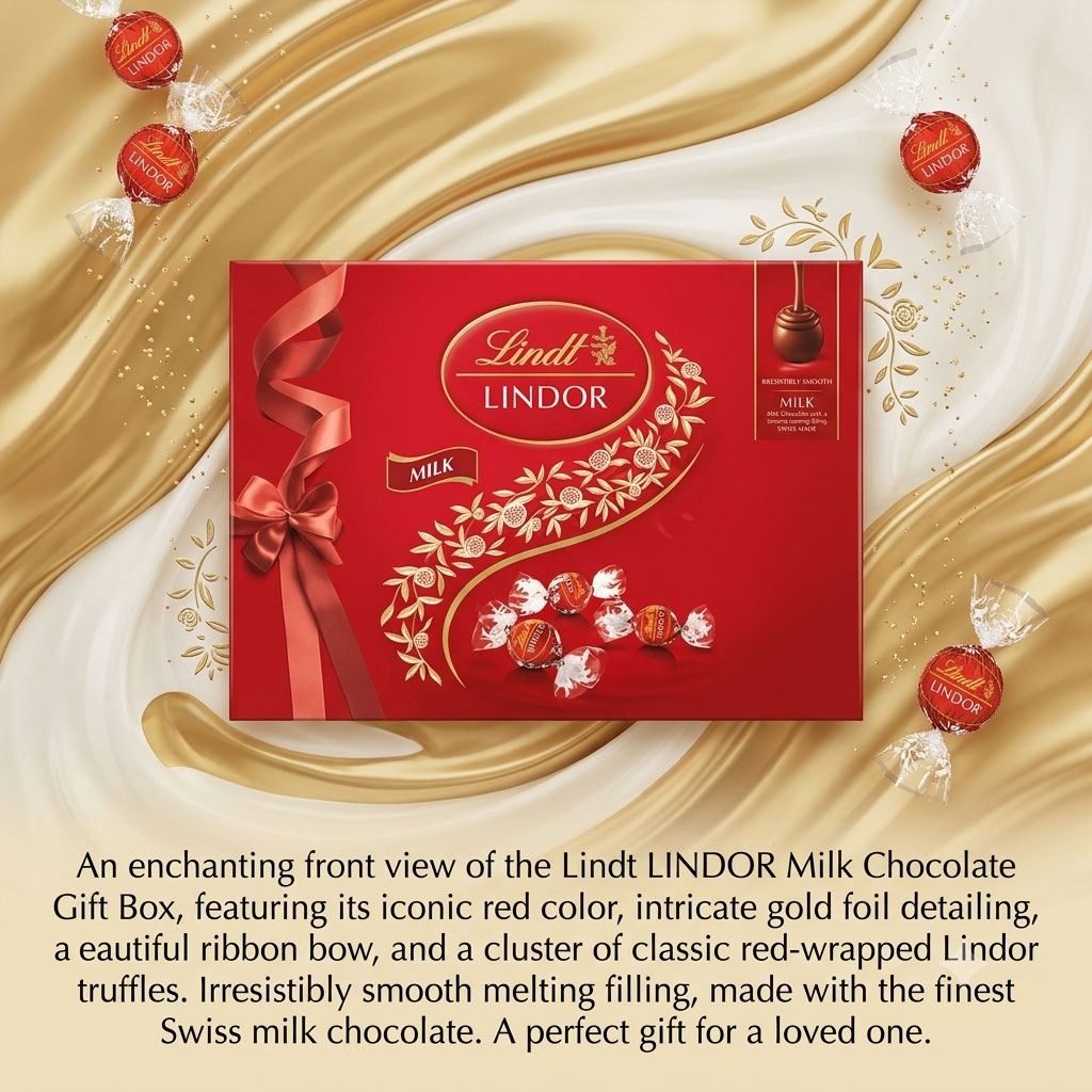 Sôcôla viên Lindt Lindor Milk 168g mã F121745