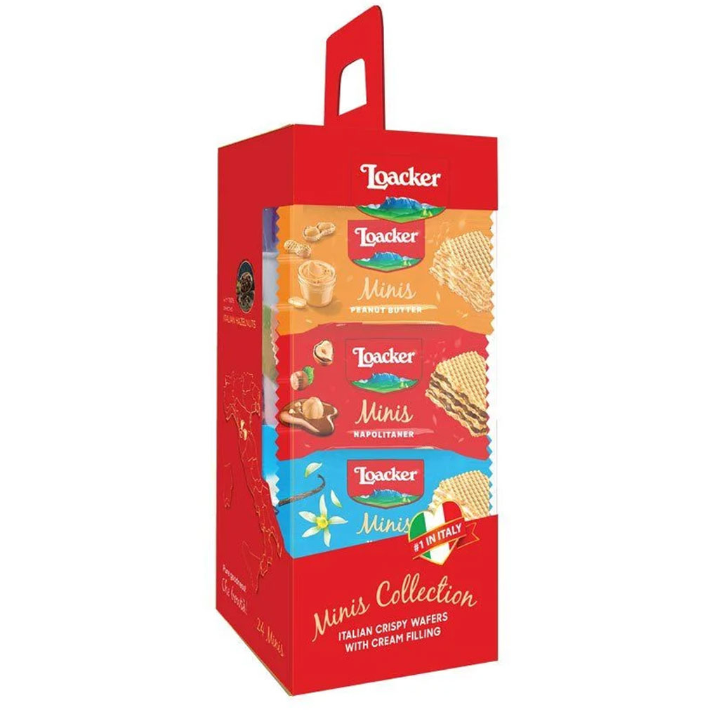 Bánh xốp Loacker Minis Collection 240g mã F122299