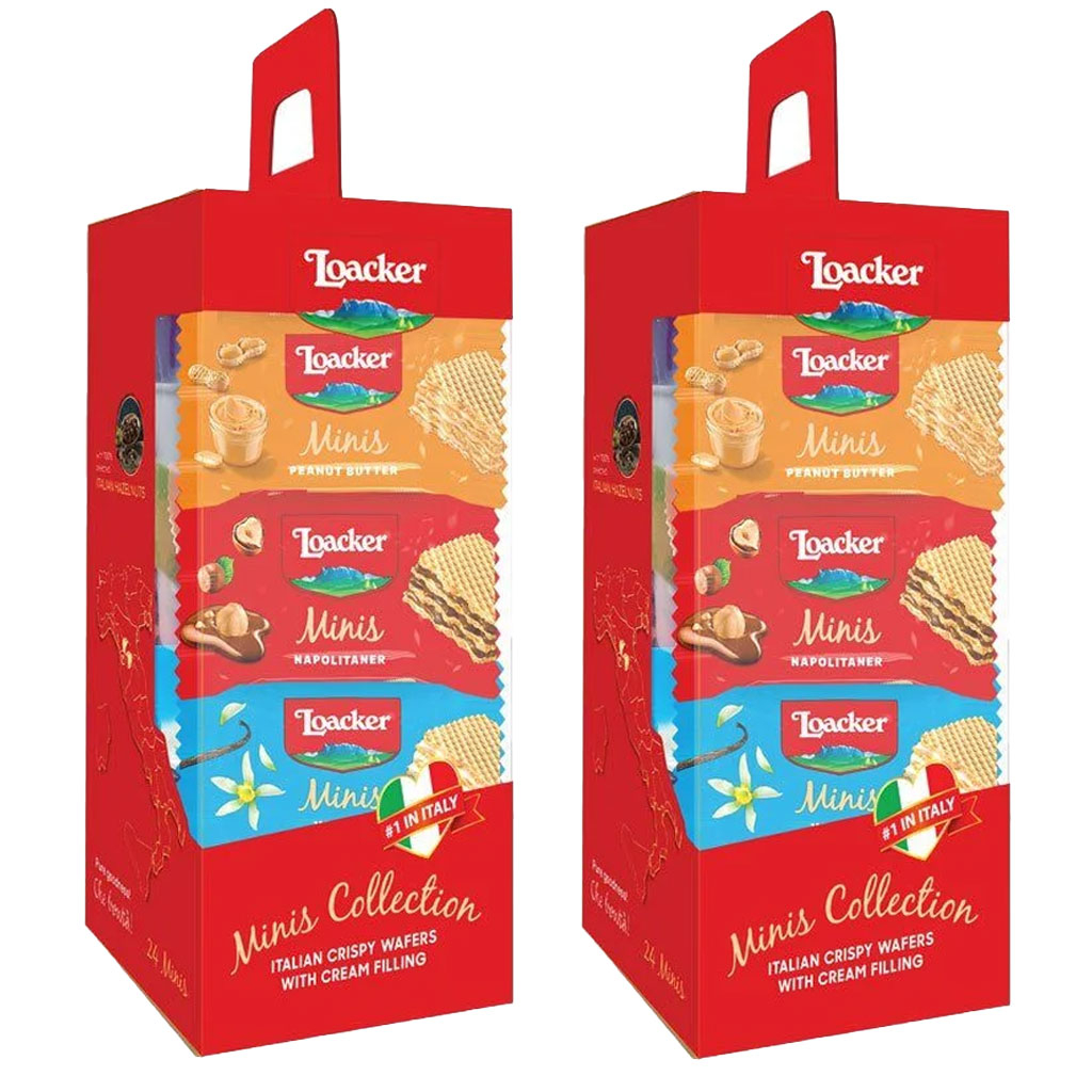 Bánh xốp Loacker Minis Collection 240g mã F122299
