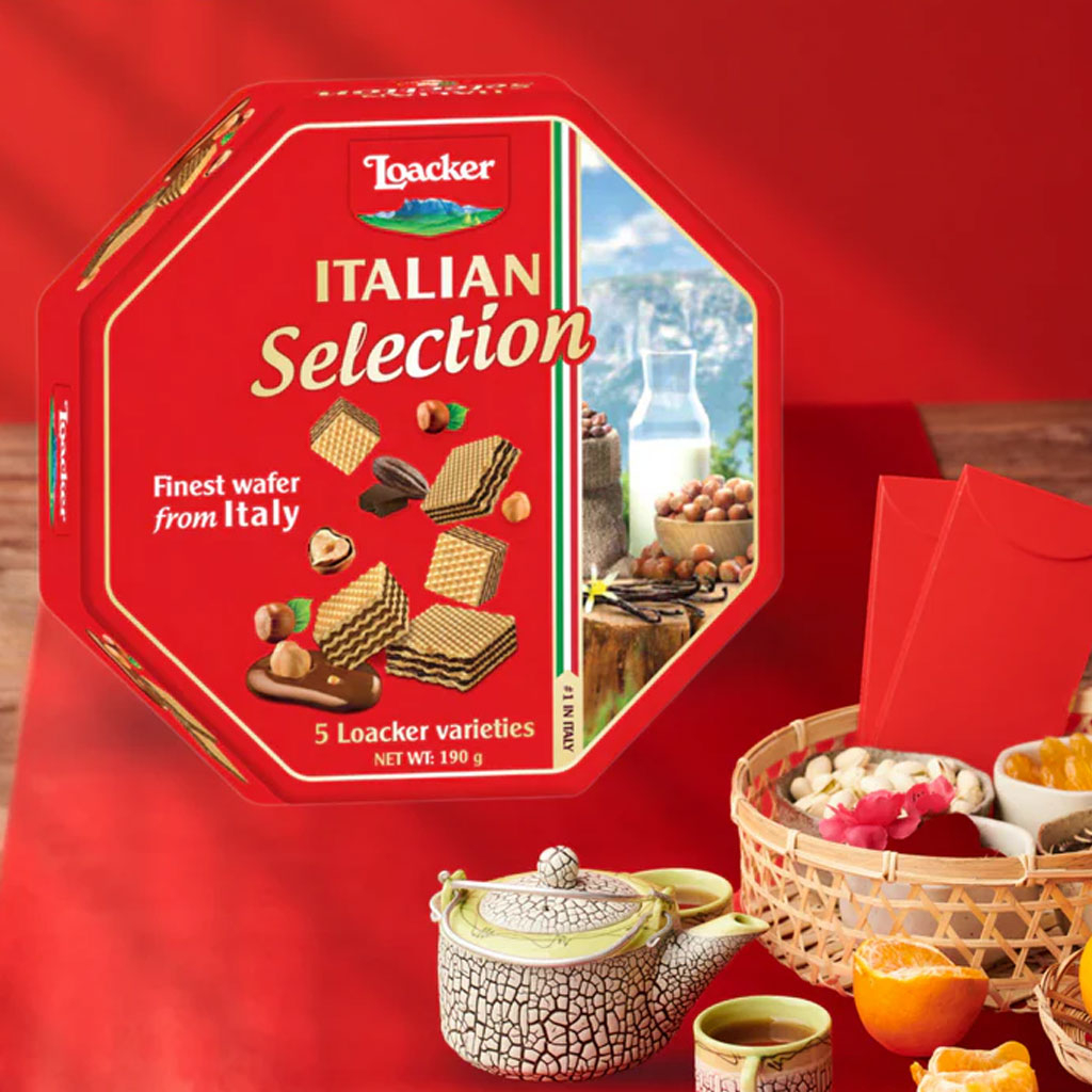 Bánh Xốp Loacker Italian Selection 190g