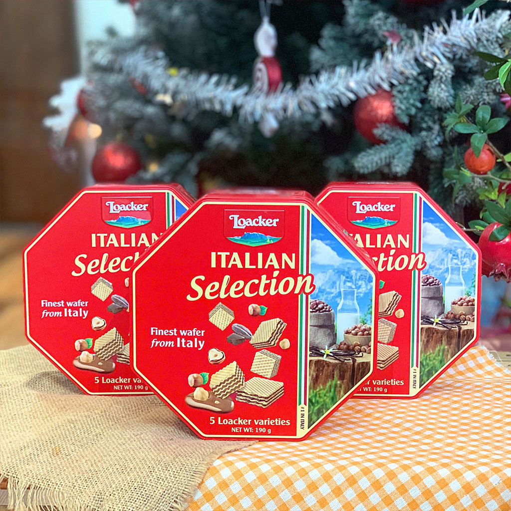 Bánh Xốp Loacker Italian Selection 190g