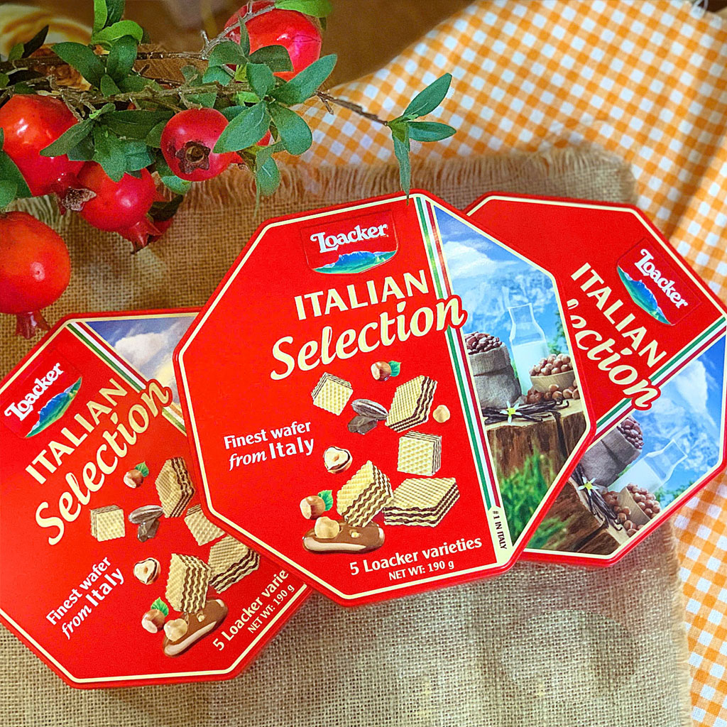 Bánh Xốp Loacker Italian Selection 190g