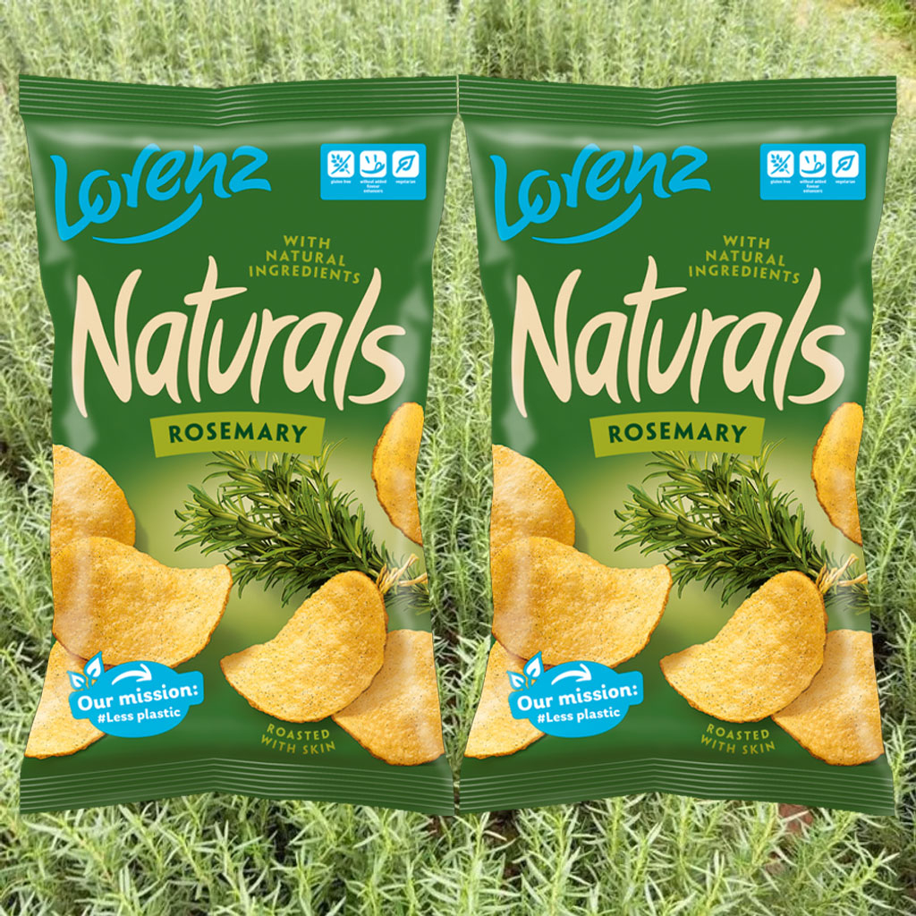 Khoai tây chiên vị lá hương thảo Lorenz Naturals 100g F121907