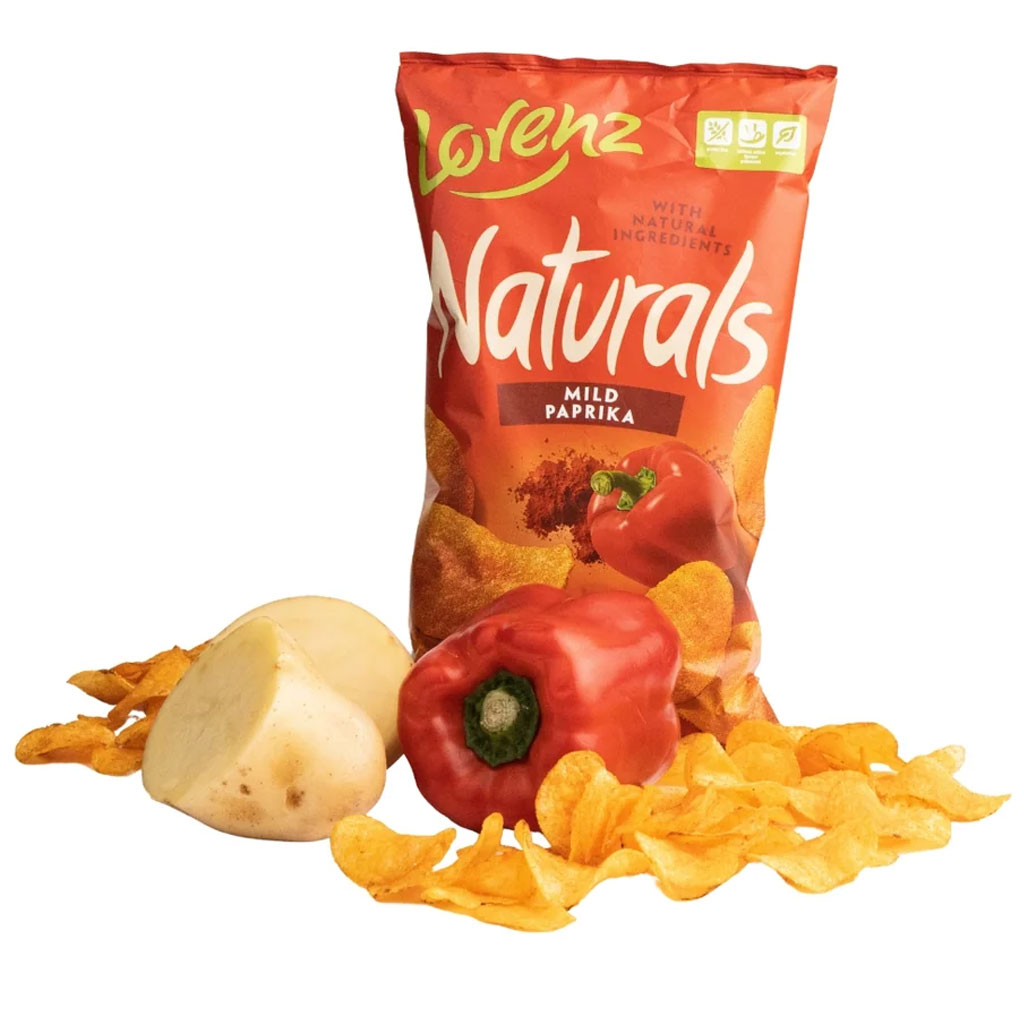 Khoai tây chiên vị ớt chuông Lorenz Naturals 100g F121904