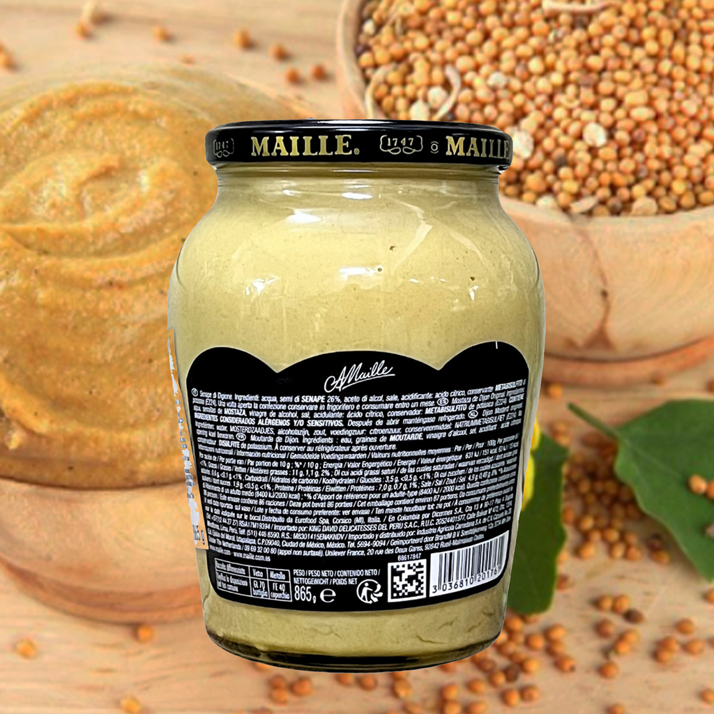 Mù Tạt Dijon Hiệu Maille 865g F102042