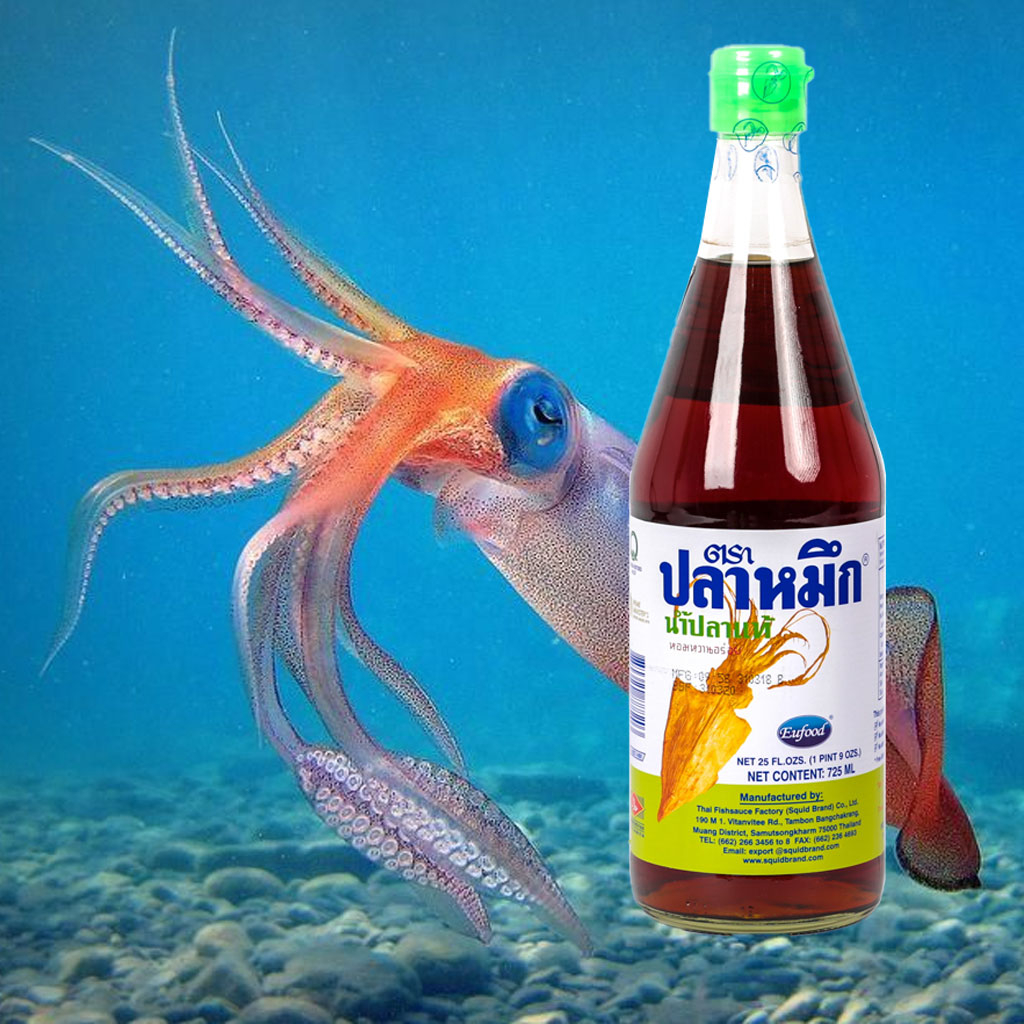 Nước Mắm Cá Mực Thái Lan 725ml