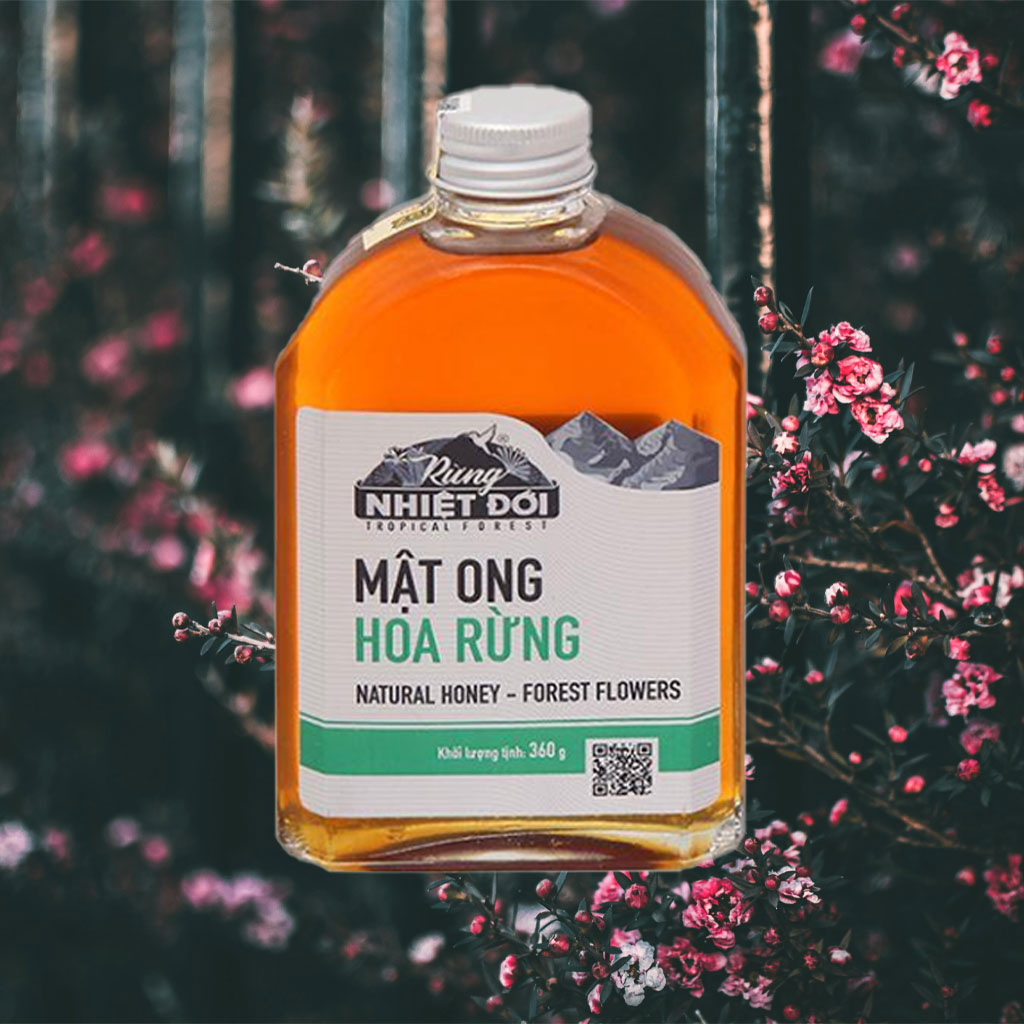 Mật ong hoa rừng Rừng Nhiệt Đới 360g
