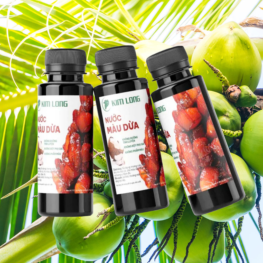 Nước màu dừa Bến Tre