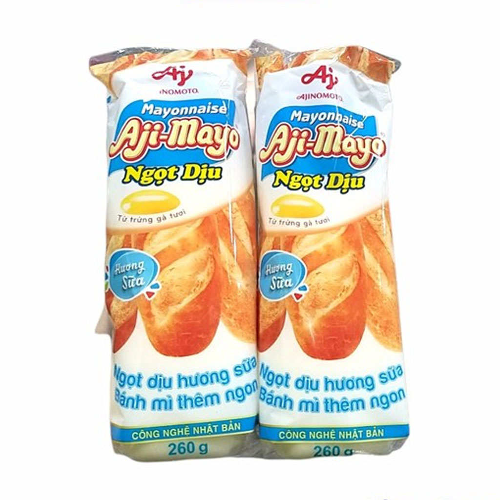 Sốt mayonnaise Ajinomoto Aji-mayo ngọt dịu 260g