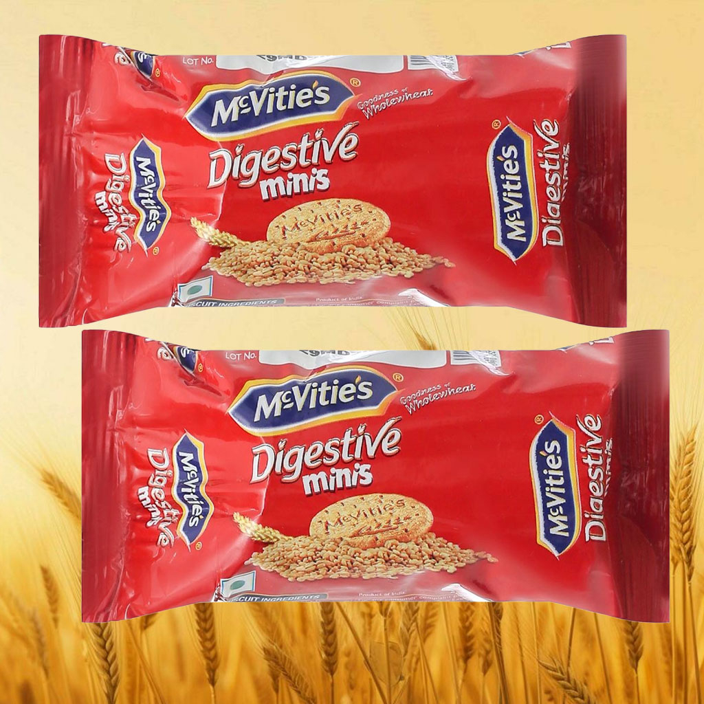Bánh Quy Lúa Mì Nguyên Cám McVitie’s Digestive Minis 32.5g F184139