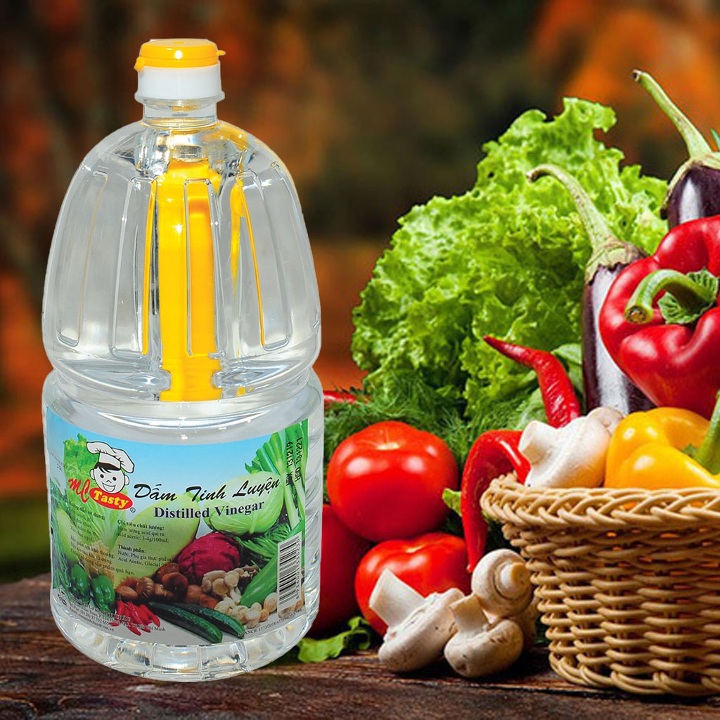 Giấm tinh luyện Minh Châu 2L