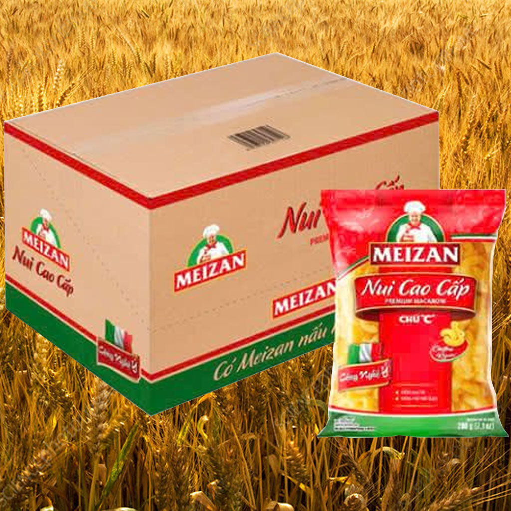Nui cao cấp chữ C Meizan 400g