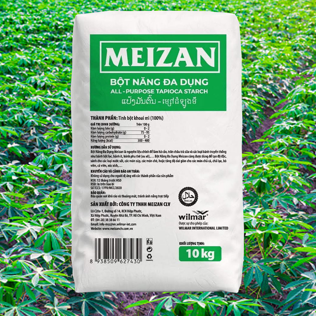 Bột năng đa dụng Meizan bao 10kg