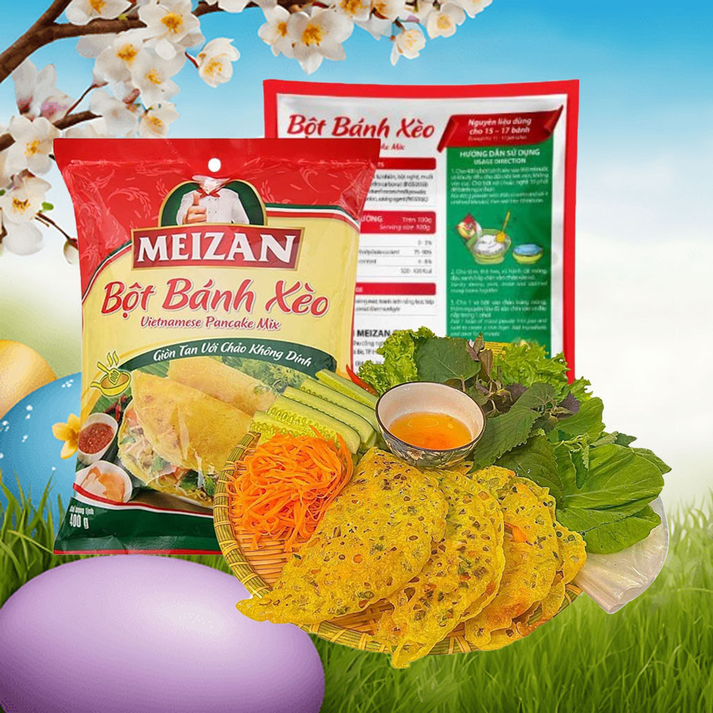 Bột bánh xèo Meizan 400g