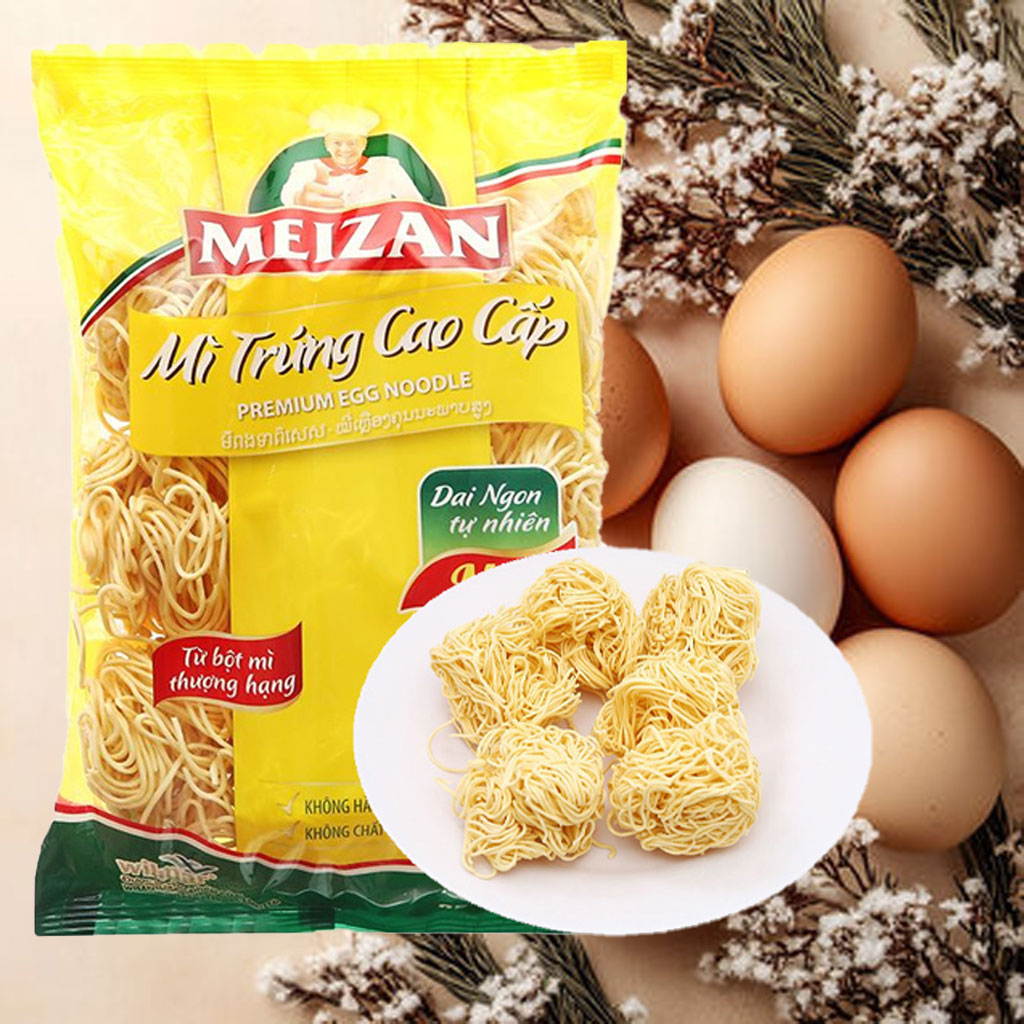 Mì trứng cao cấp Meizan 250g