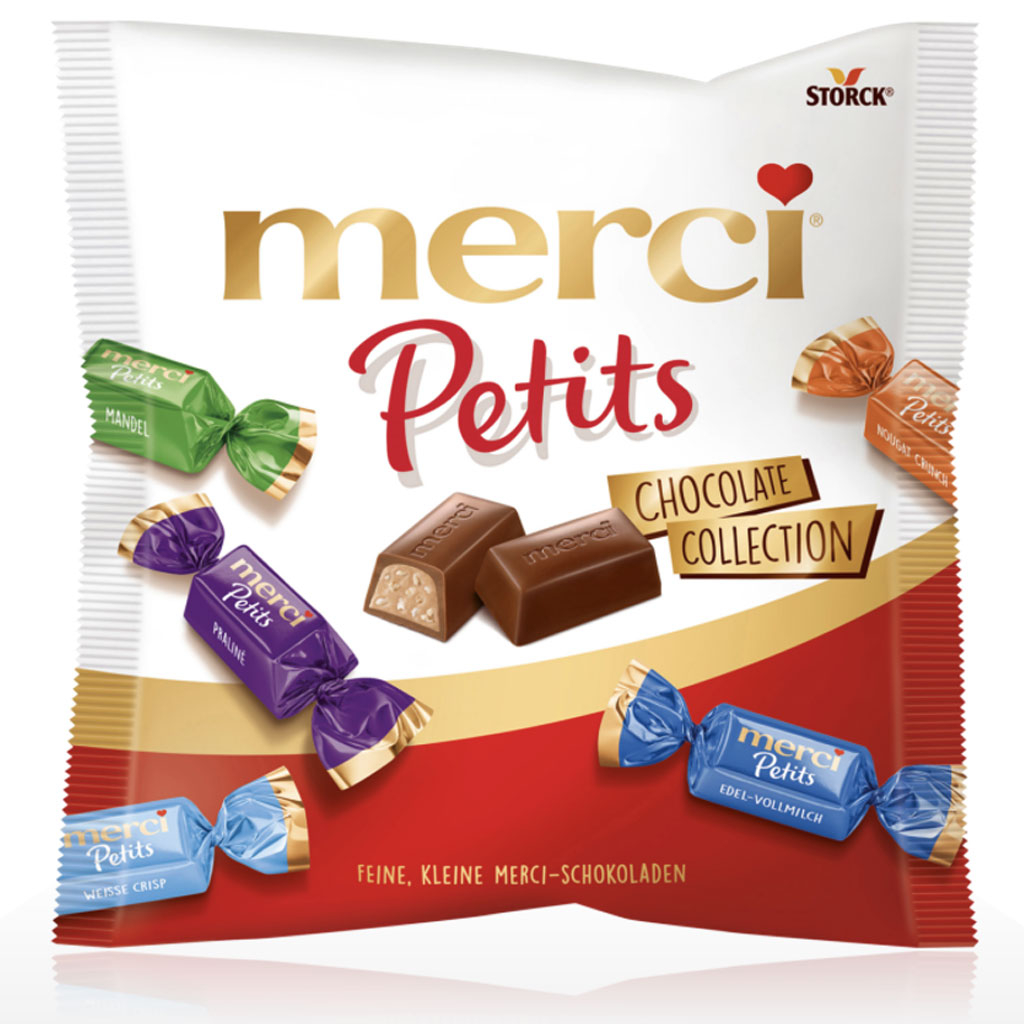 Socola hỗn hợp Storck Merci Petits Chocolate Collection 125g F123037