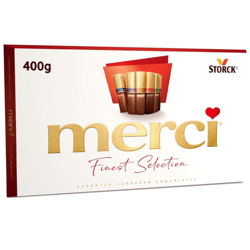 Sôcôla hỗn hợp Storck Merci Finest Selection 400gr F143927