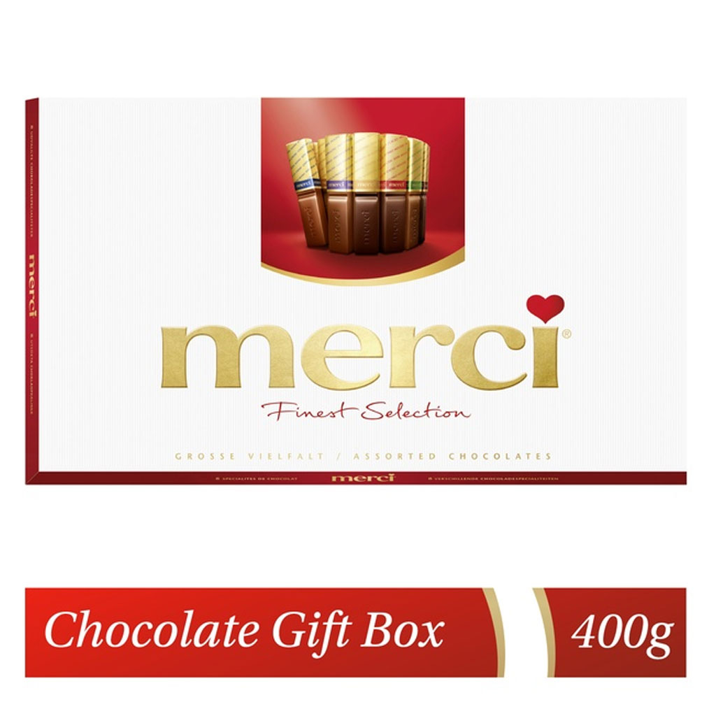 Sôcôla hỗn hợp Storck Merci Finest Selection 400gr F143927