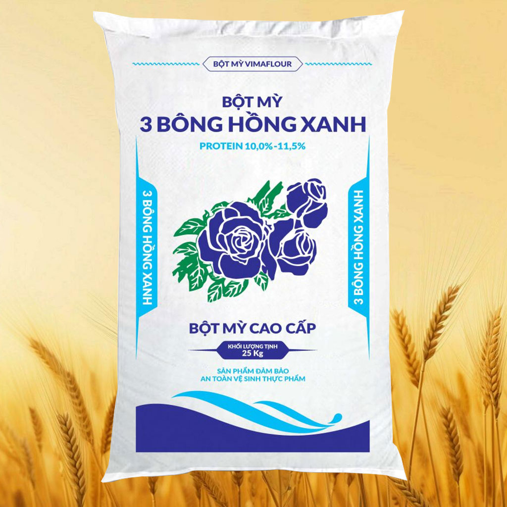 Bột mì 3 Bông Hồng Vimaflour