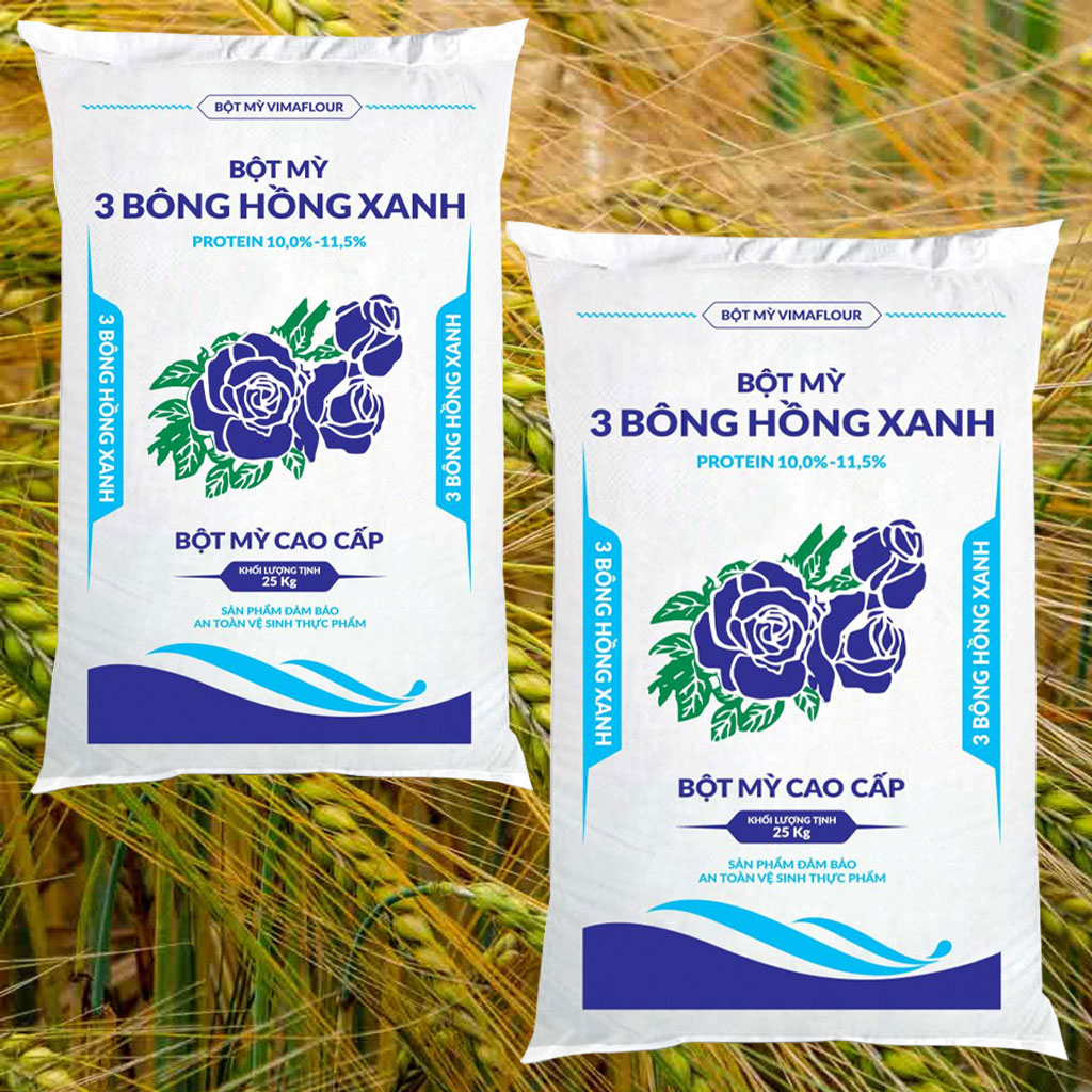 Bột mì 3 Bông Hồng Vimaflour