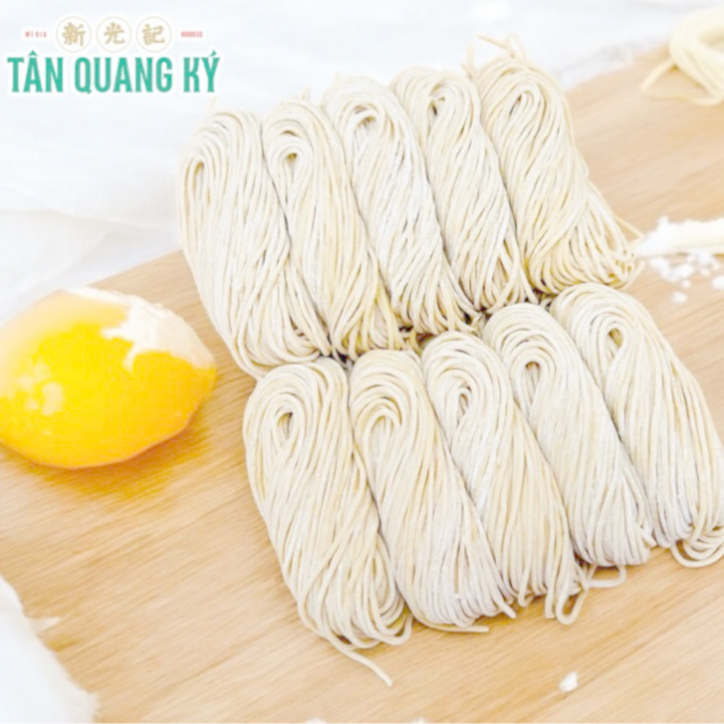 Mì vắt tươi kiểu Hồng Kông sợi nhỏ