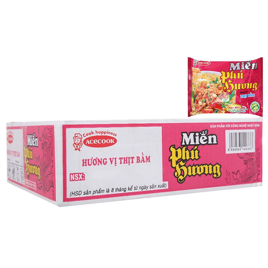 Miến Phú Hương thịt bằm 58g