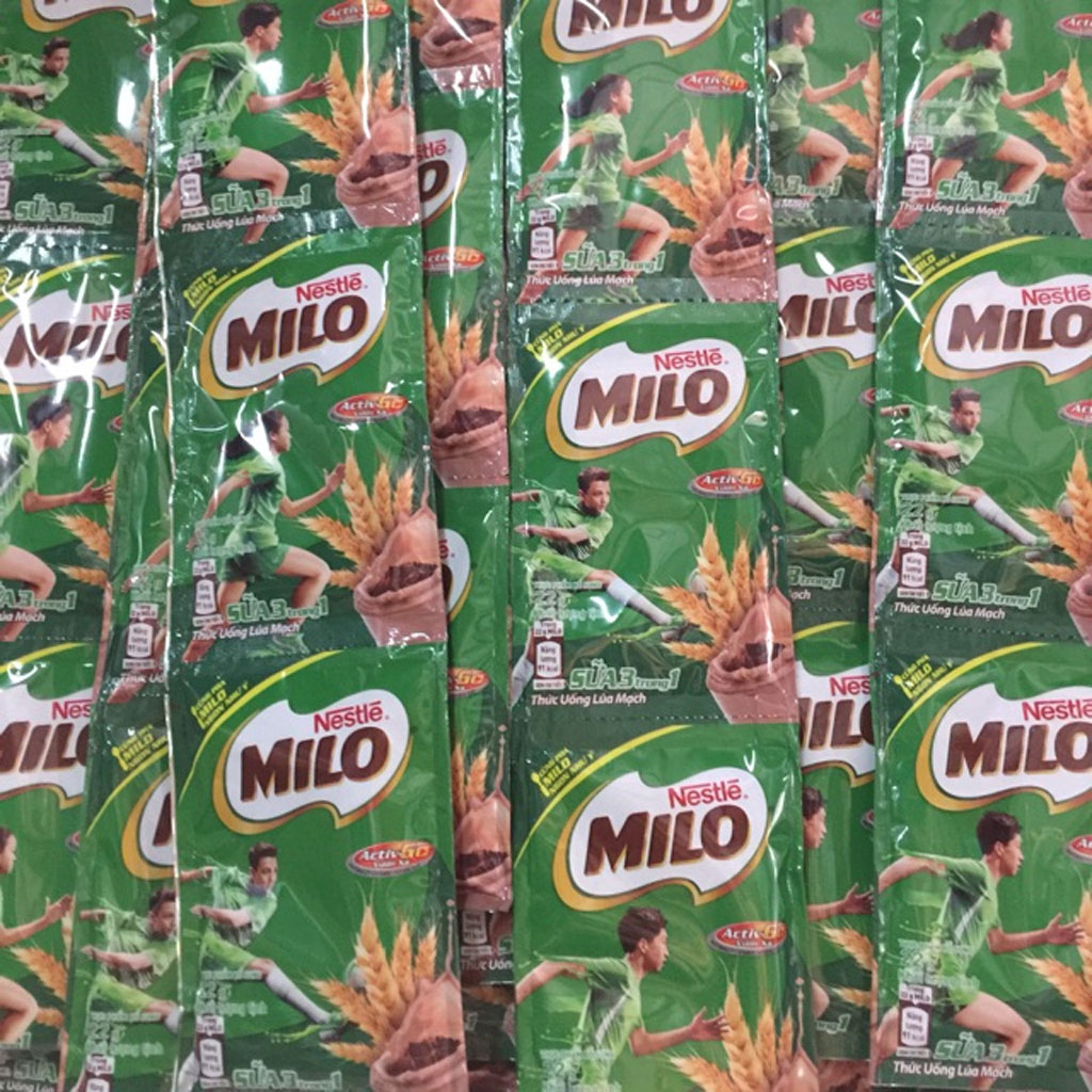 Sữa Lúa Mạch Nestlé MILO 3 trong 1 - 10 gói 22g